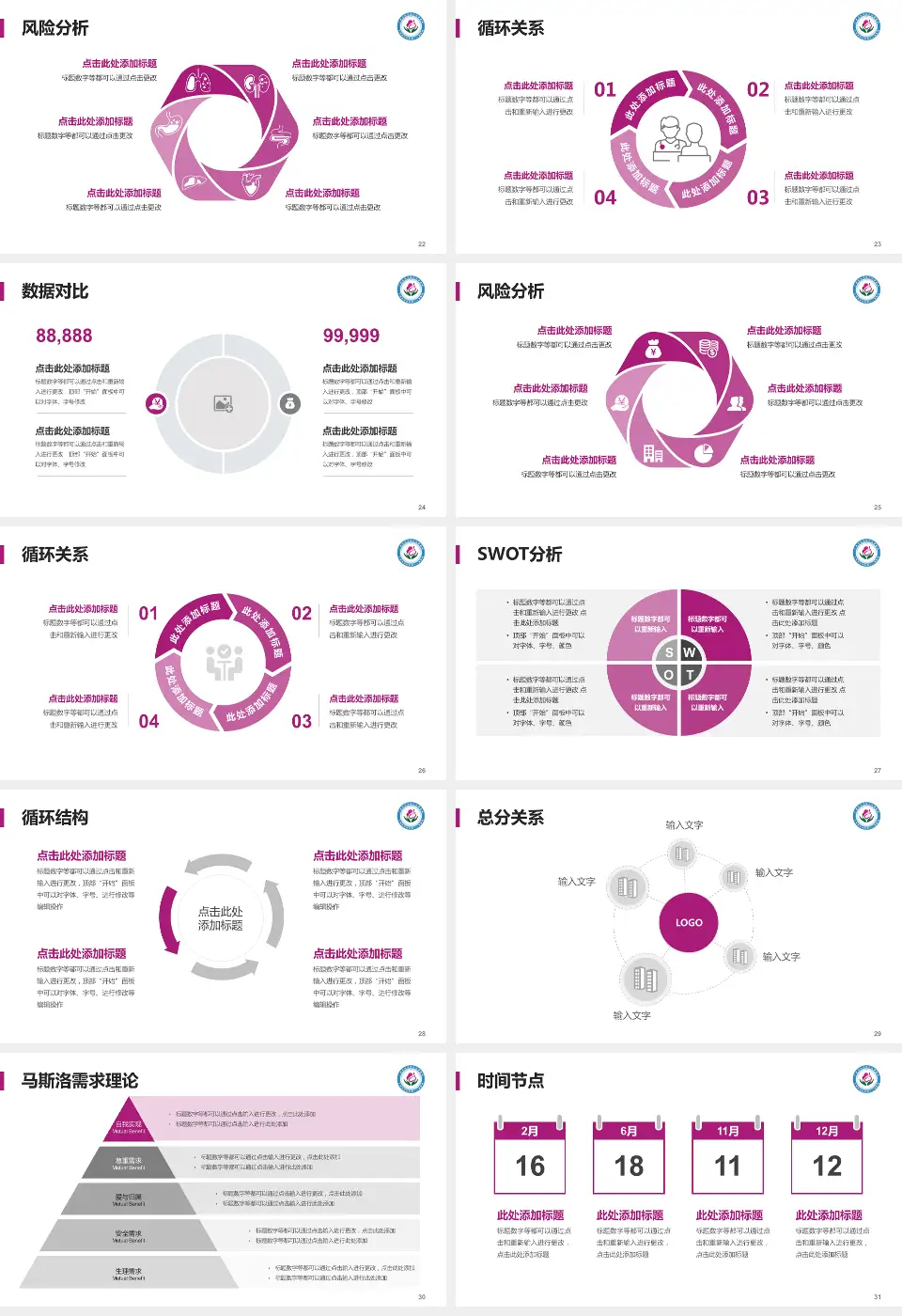 广州市白云区妇幼保健院科研成果展示PPT模板16:9格式幻灯片预览图4
