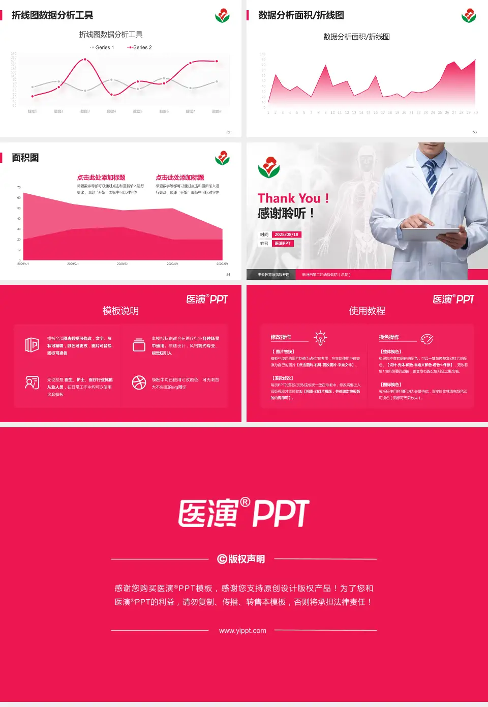 惠州市第二妇幼保健院（总院）患者教育与指导PPT模板16:9格式幻灯片预览图7