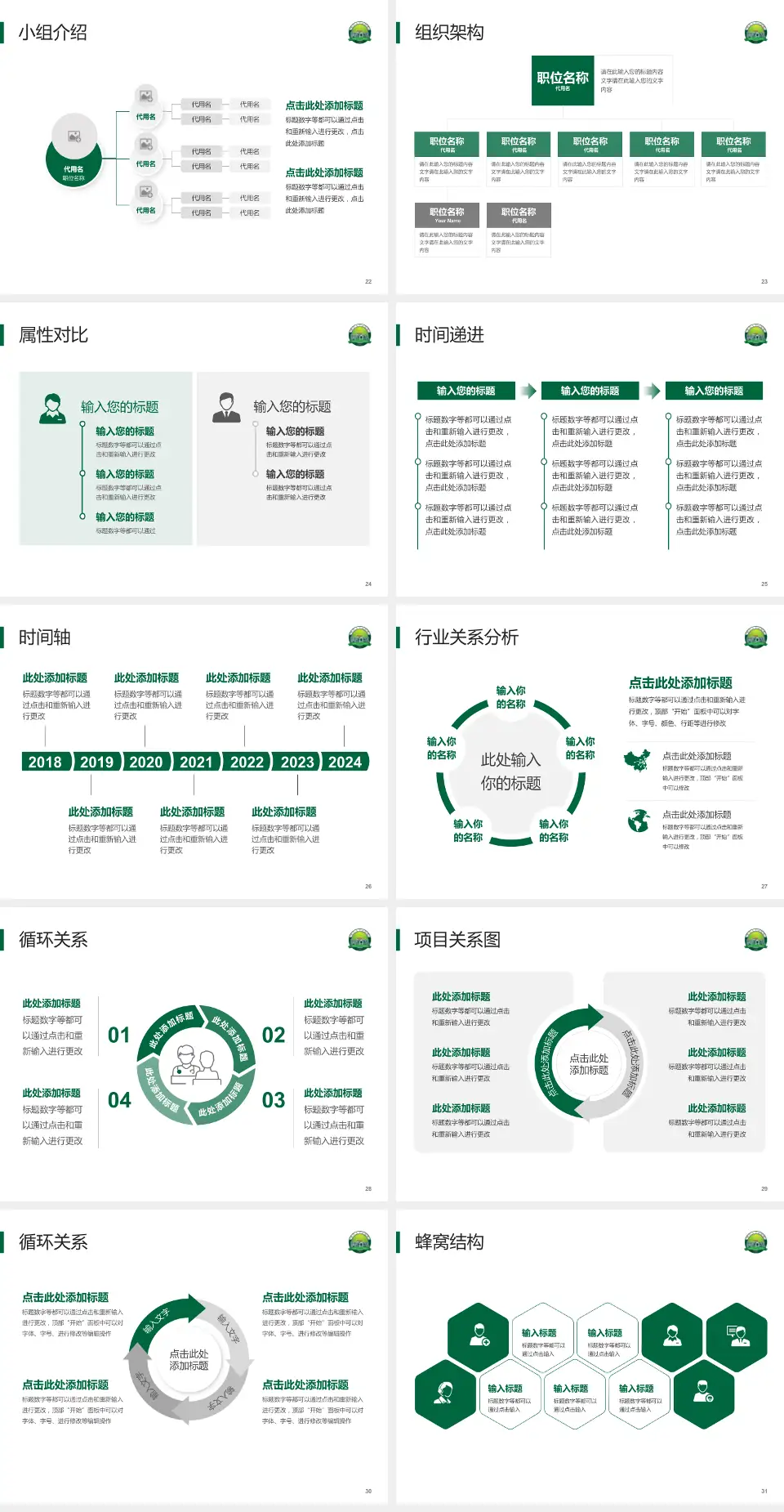 开平市中心医院品管圈PDCA演示专用PPT模板4:3格式幻灯片预览图4