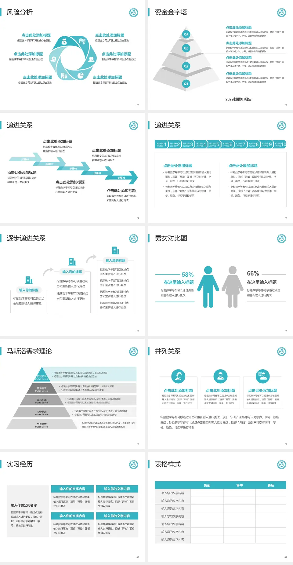 广州市荔湾区人民医院项目申请与汇报PPT模板4:3格式幻灯片预览图4