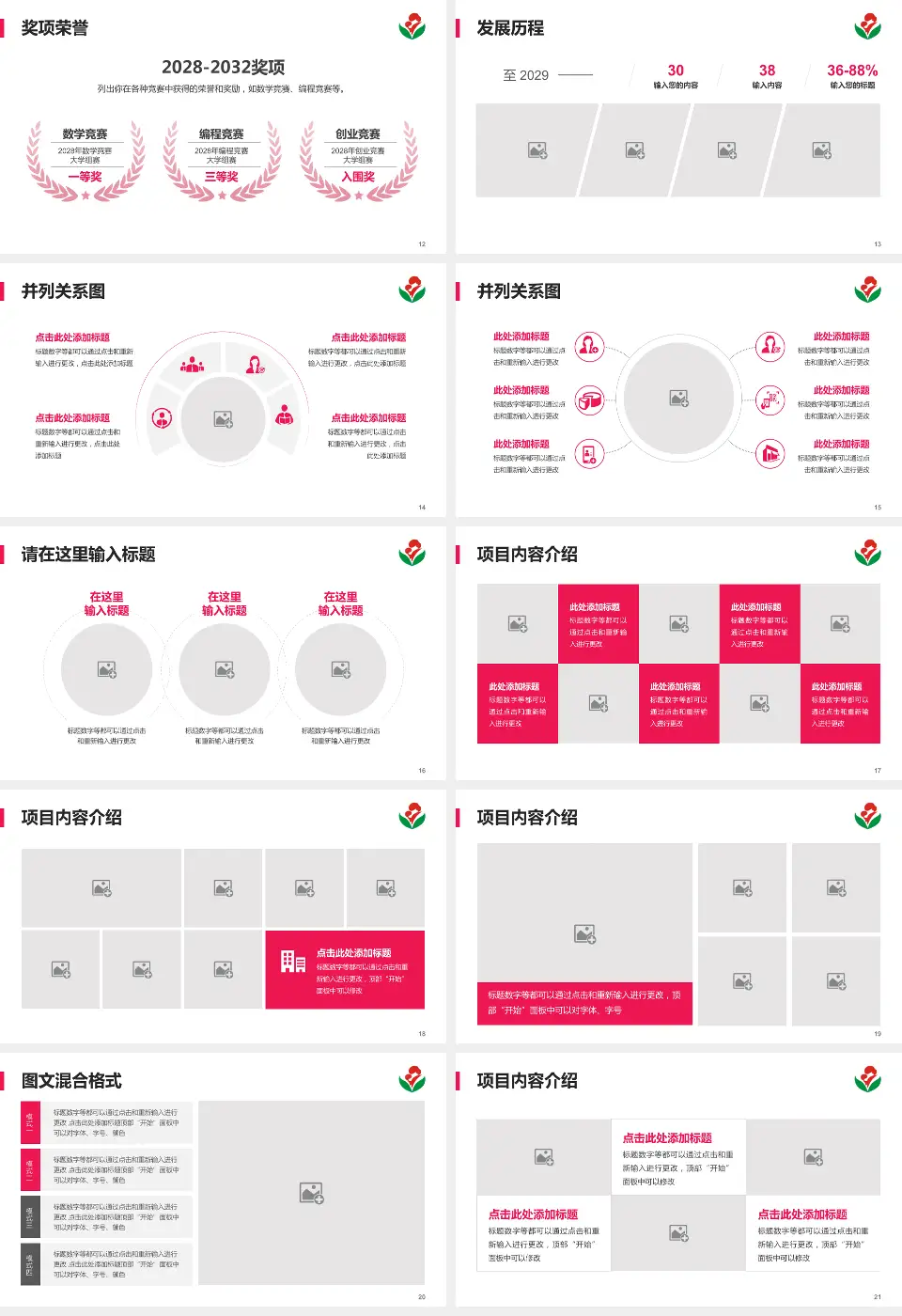 惠州市第二妇幼保健院（总院）护理专业职业生涯规划PPT模板16:9格式幻灯片预览图3