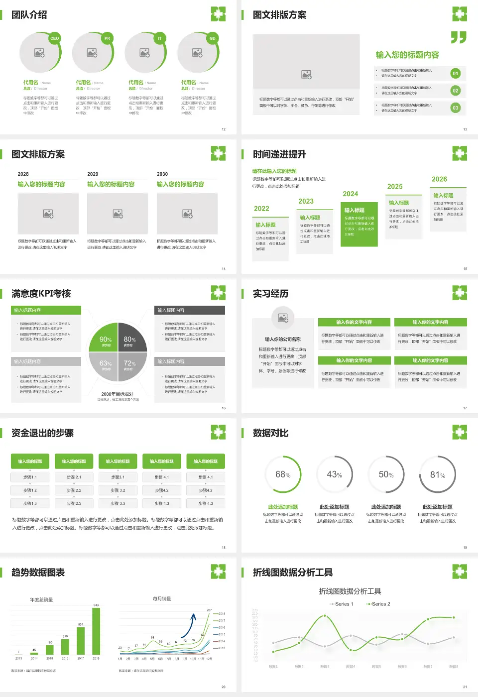 暨南大学附属暨华医院培训与教育PPT模板16:9格式幻灯片预览图3