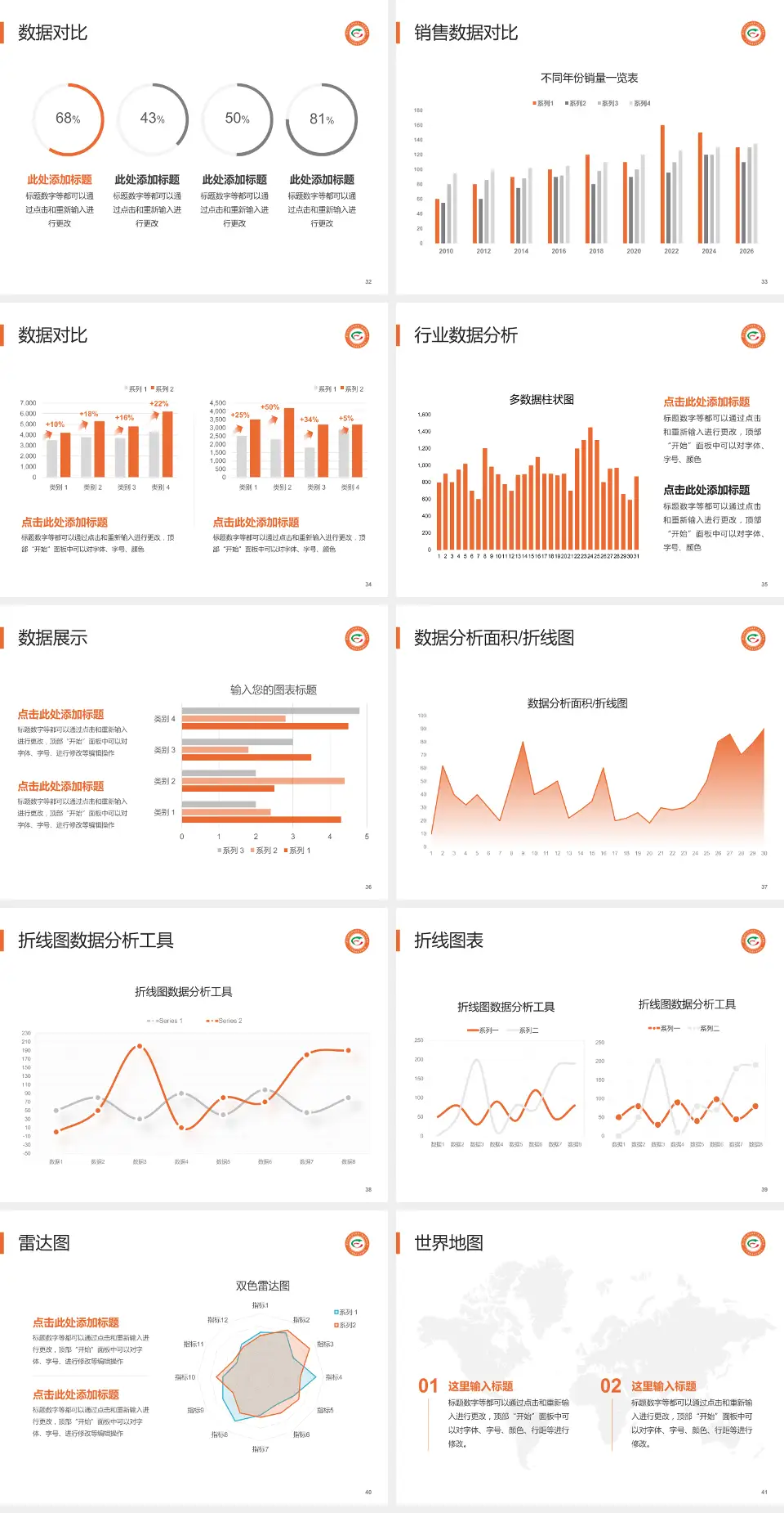 广州市番禺区市桥医院会议与研讨会PPT模板4:3格式幻灯片预览图5