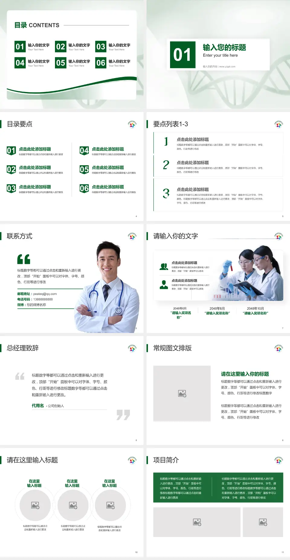 广州市花都区慢性病防治所项目申请与汇报PPT模板4:3格式幻灯片预览图2