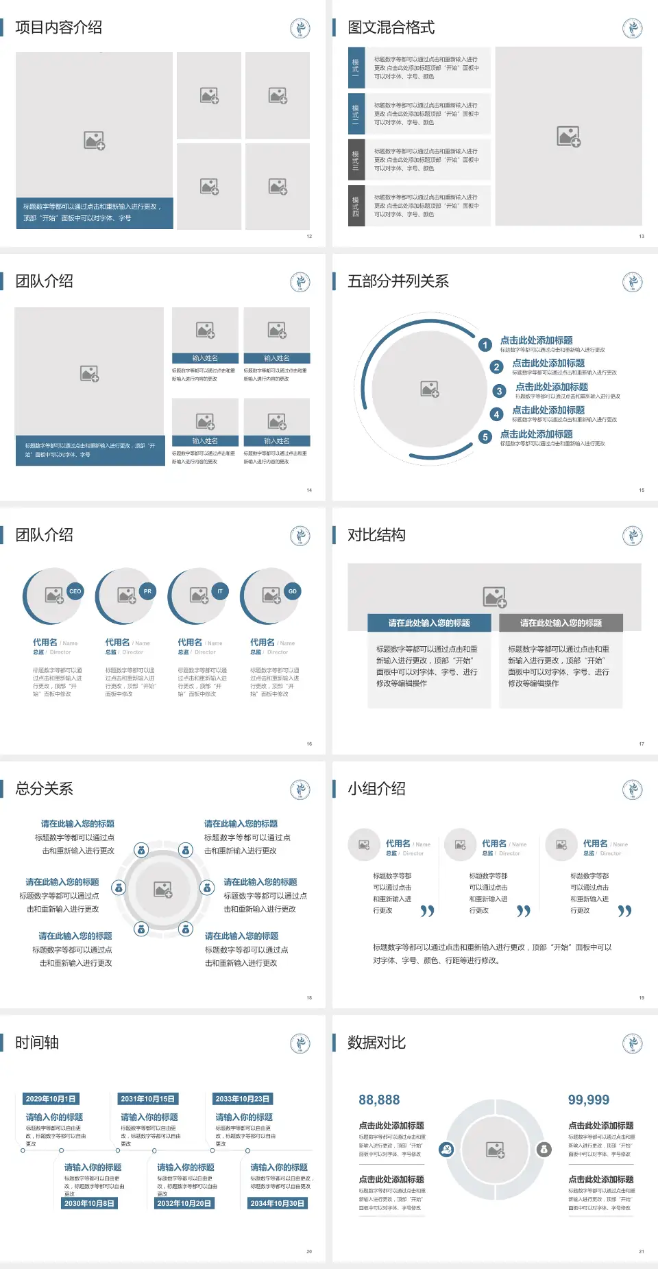 汕头大学医学院第一附属医院医疗知识普及PPT模板4:3格式幻灯片预览图3