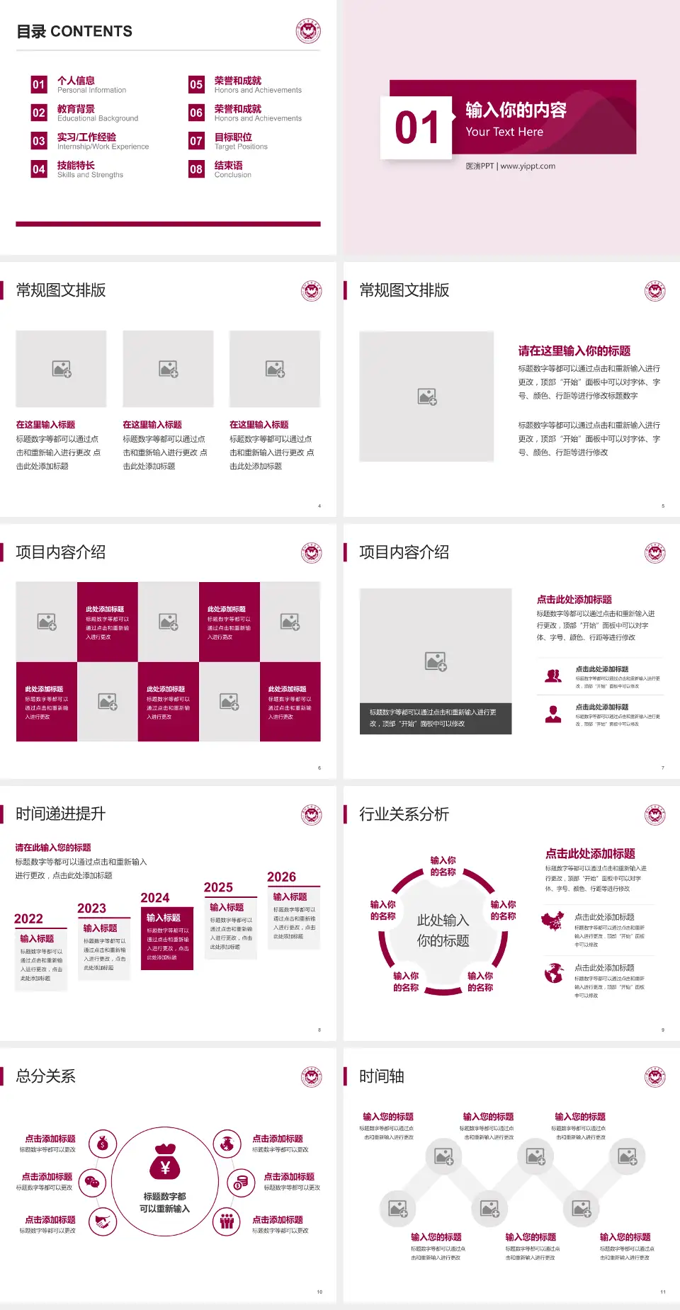 深圳大学总医院财务与预算报告PPT模板4:3格式幻灯片预览图2