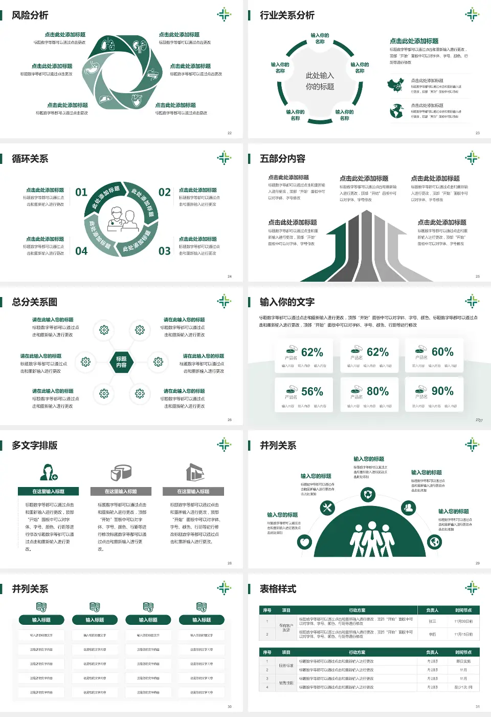 江门市人民医院科室介绍与推广PPT模板16:9格式幻灯片预览图4