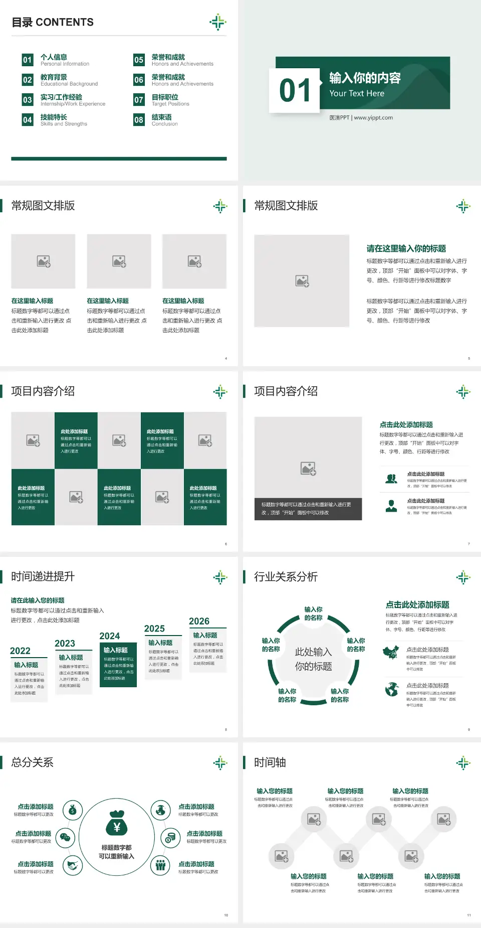 江门市人民医院财务与预算报告PPT模板4:3格式幻灯片预览图2
