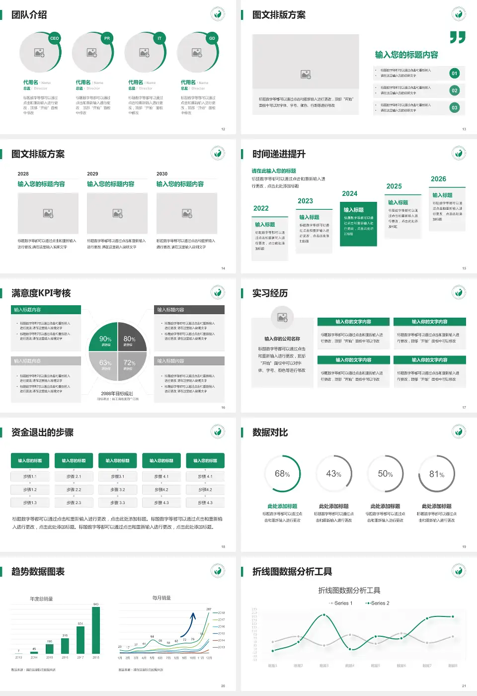 广州市越秀区妇幼保健院越华路总院培训与教育PPT模板16:9格式幻灯片预览图3