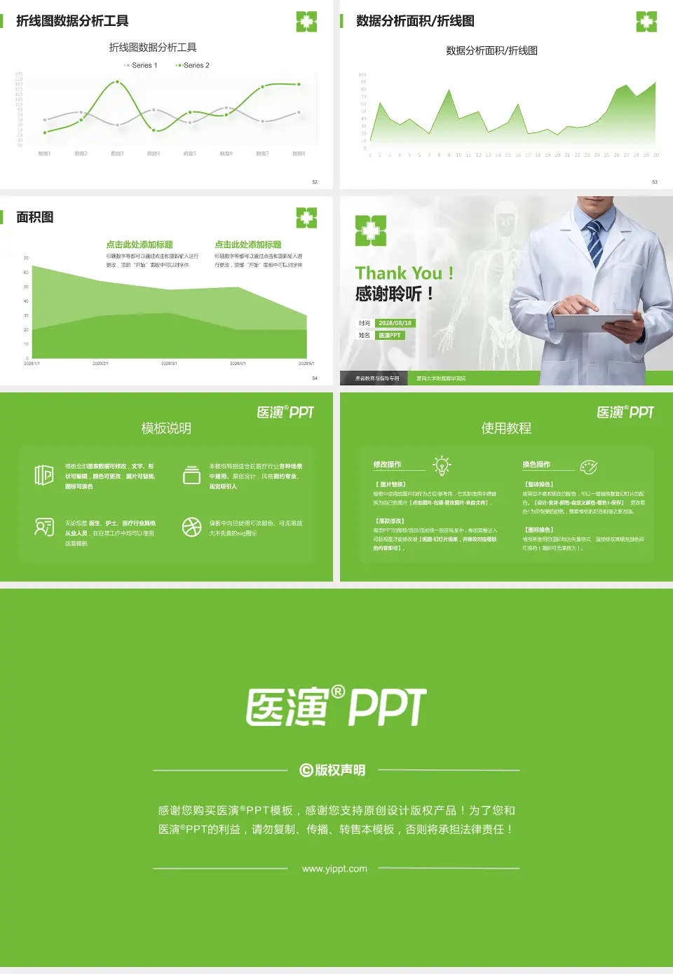 暨南大学附属暨华医院患者教育与指导PPT模板16:9格式幻灯片预览图7