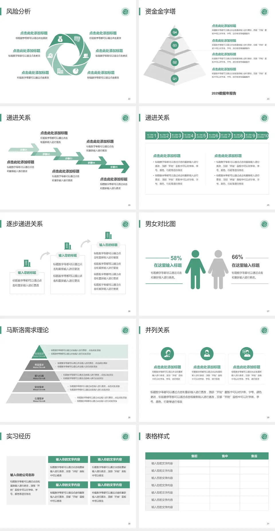 广州市皮肤病医院项目申请与汇报PPT模板4:3格式幻灯片预览图4