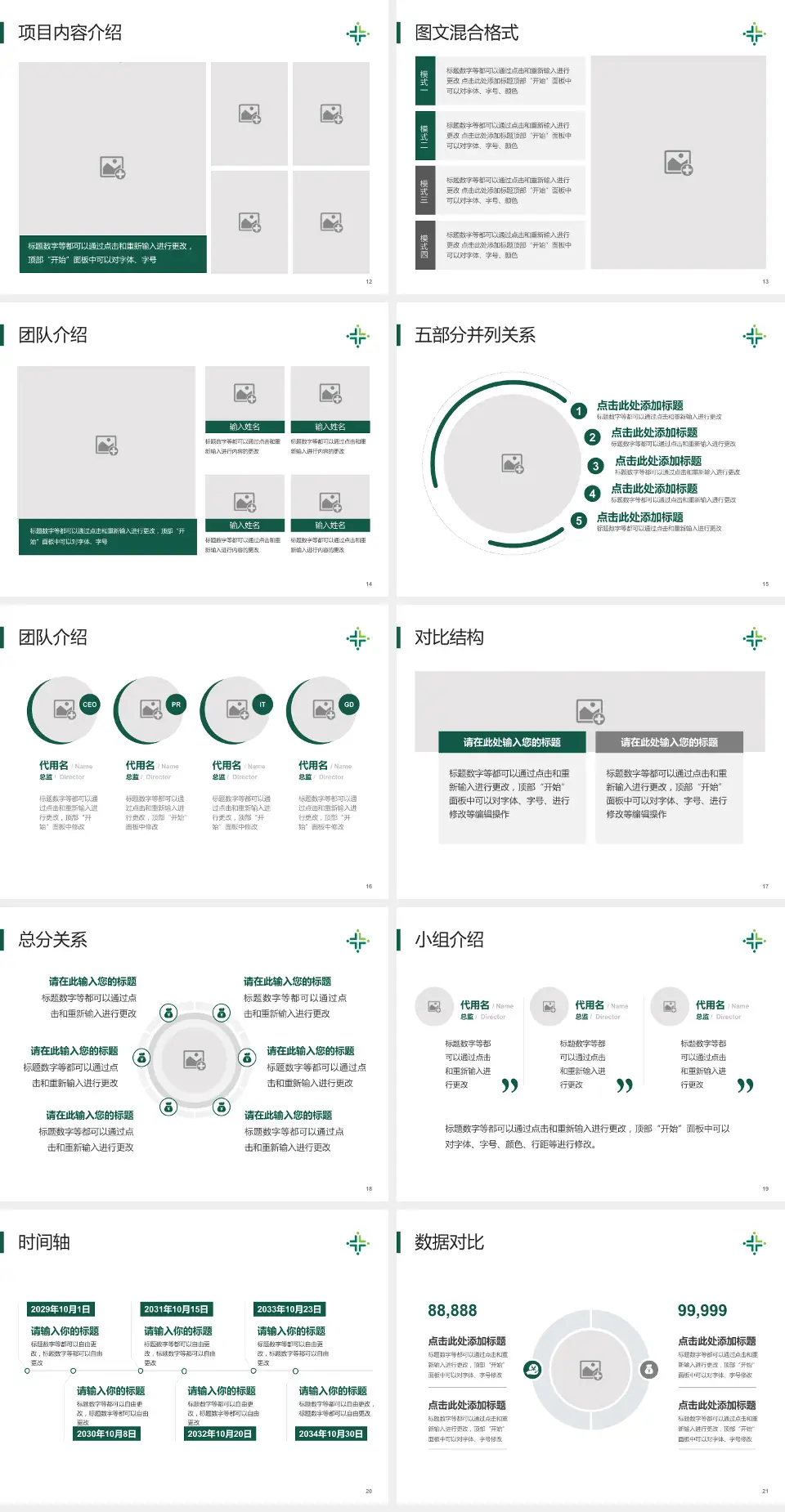 江门市人民医院医疗知识普及PPT模板4:3格式幻灯片预览图3