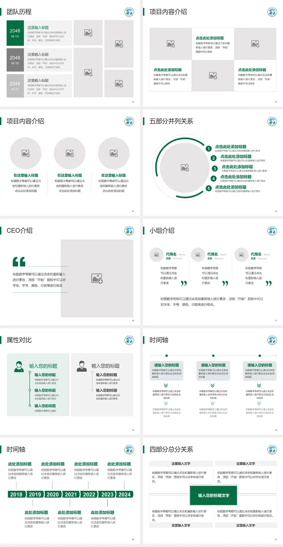 汕头市中心医院科研成果展示PPT模板4:3格式幻灯片预览图3