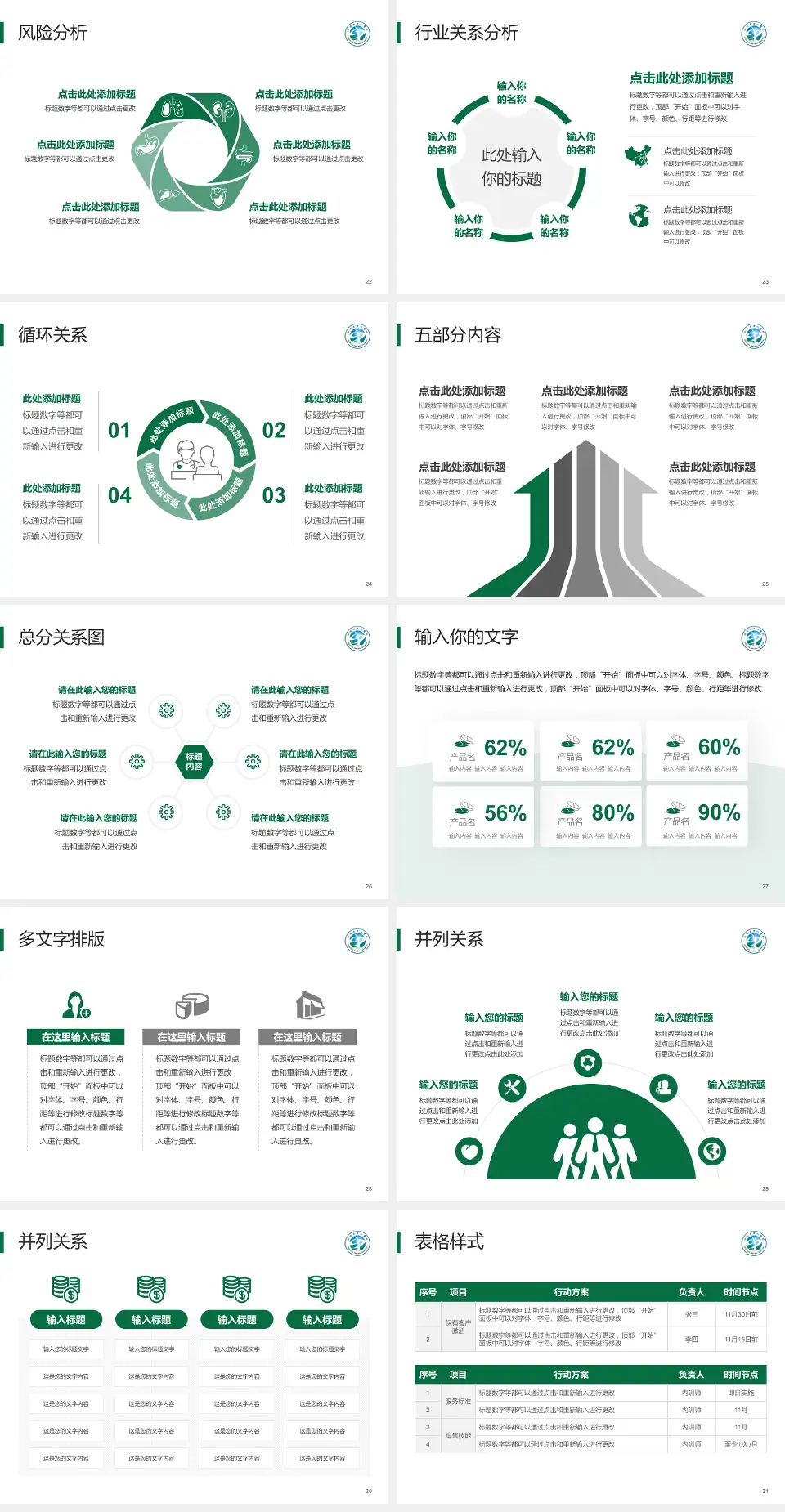 汕头市中心医院科室介绍与推广PPT模板4:3格式幻灯片预览图4