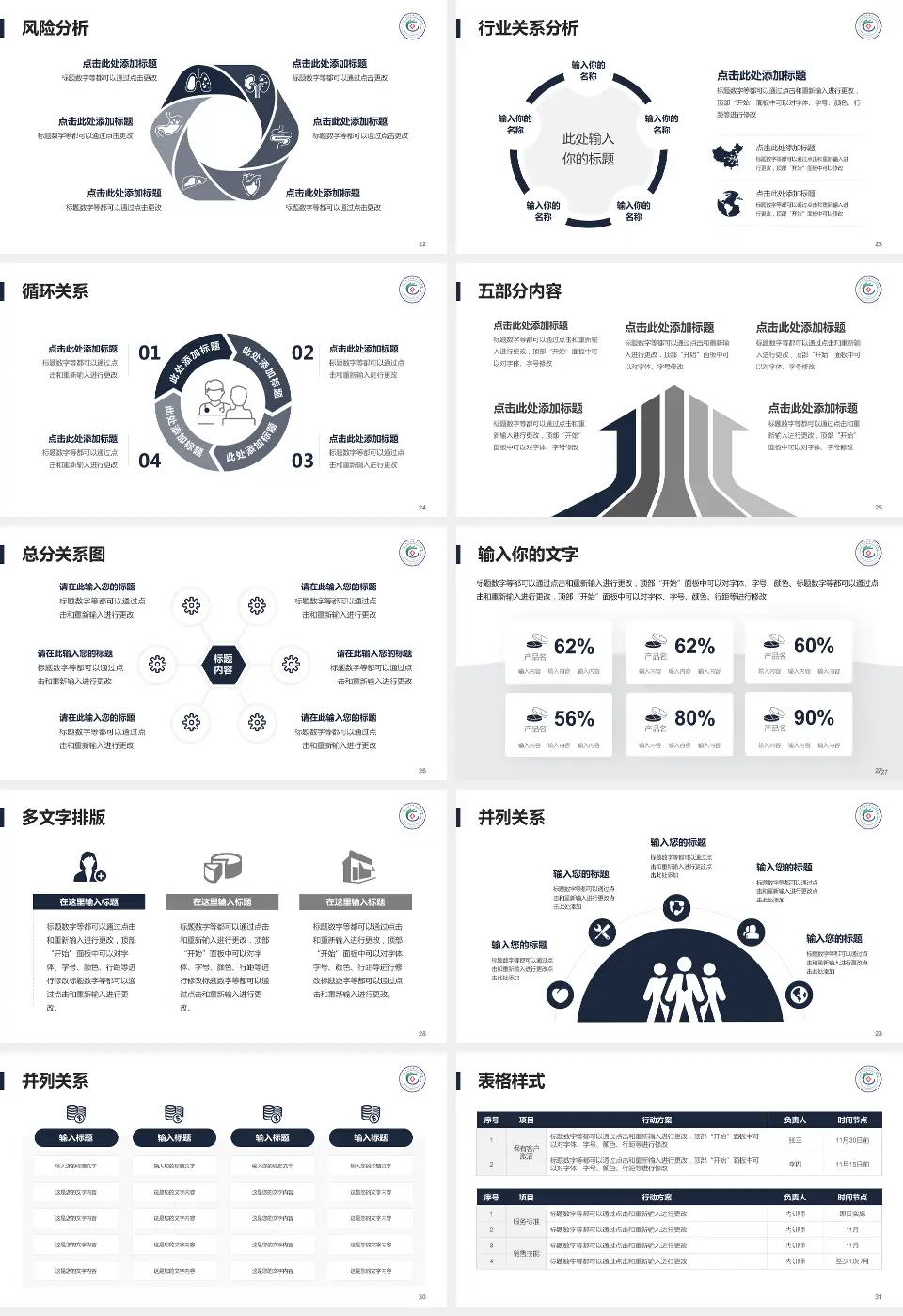 广州市白云区第三人民医院科室介绍与推广PPT模板16:9格式幻灯片预览图4