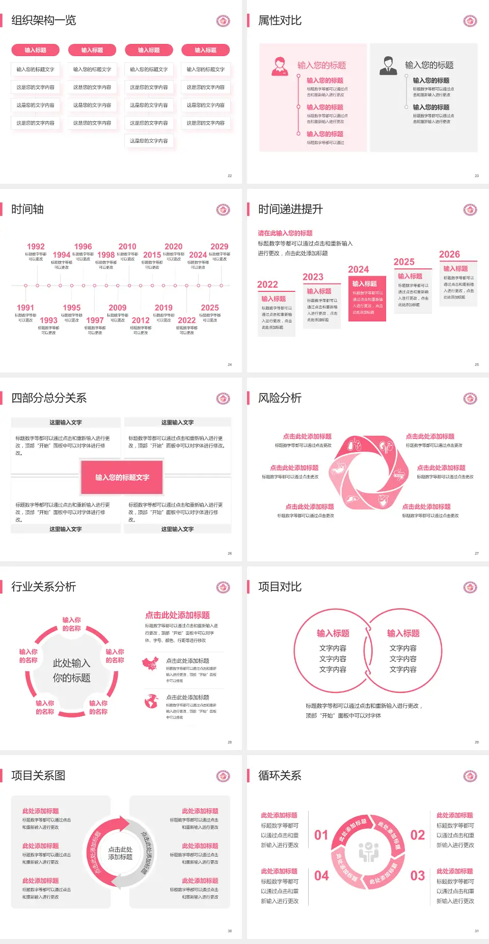 梅州市妇幼保健院医疗行业比赛专用PPT模板4:3格式幻灯片预览图4