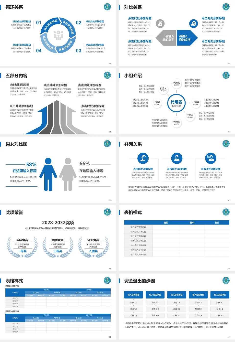 惠州市第二人民医院医院简介/日常通用PPT模板16:9格式幻灯片预览图5