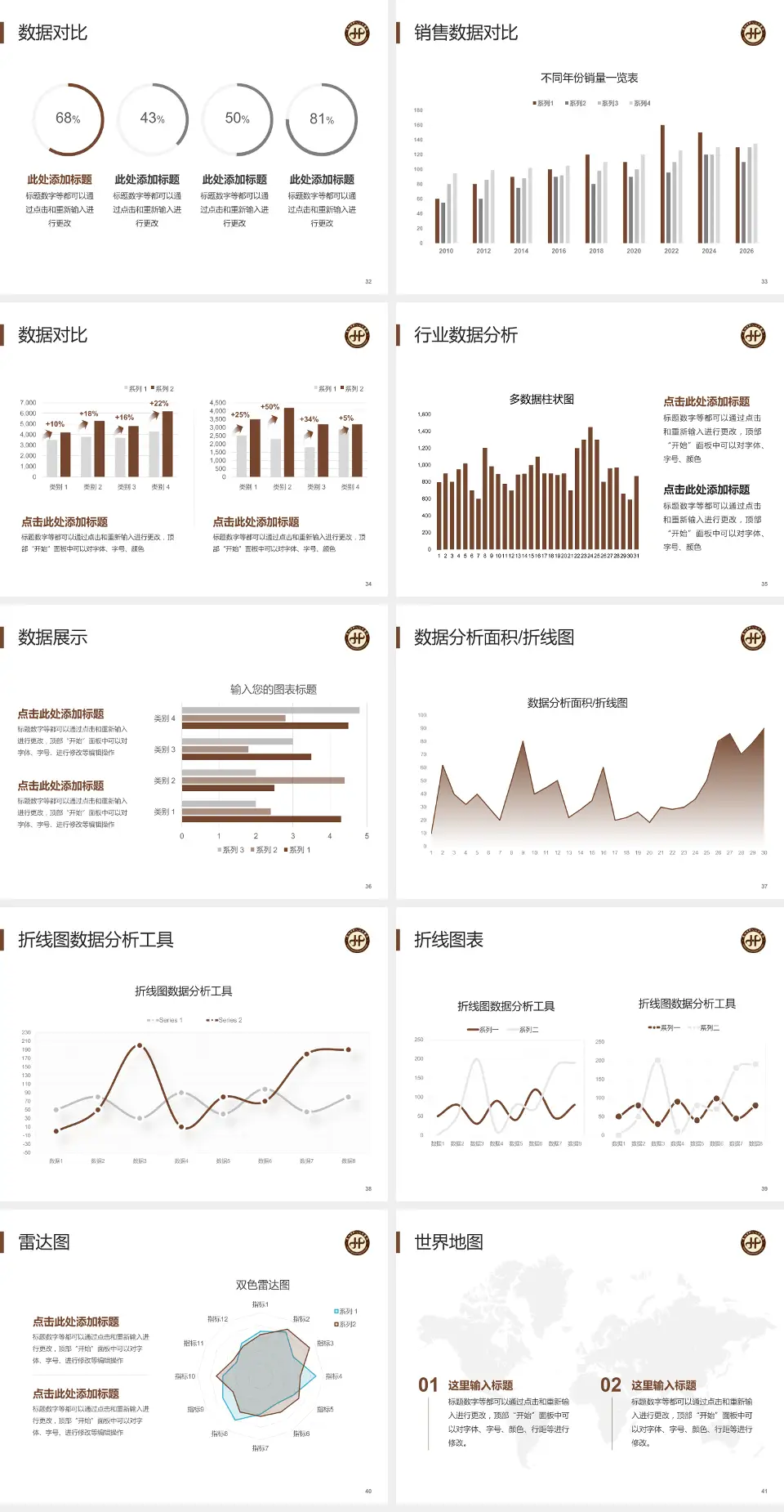 惠州市中心人民医院会议与研讨会PPT模板4:3格式幻灯片预览图5