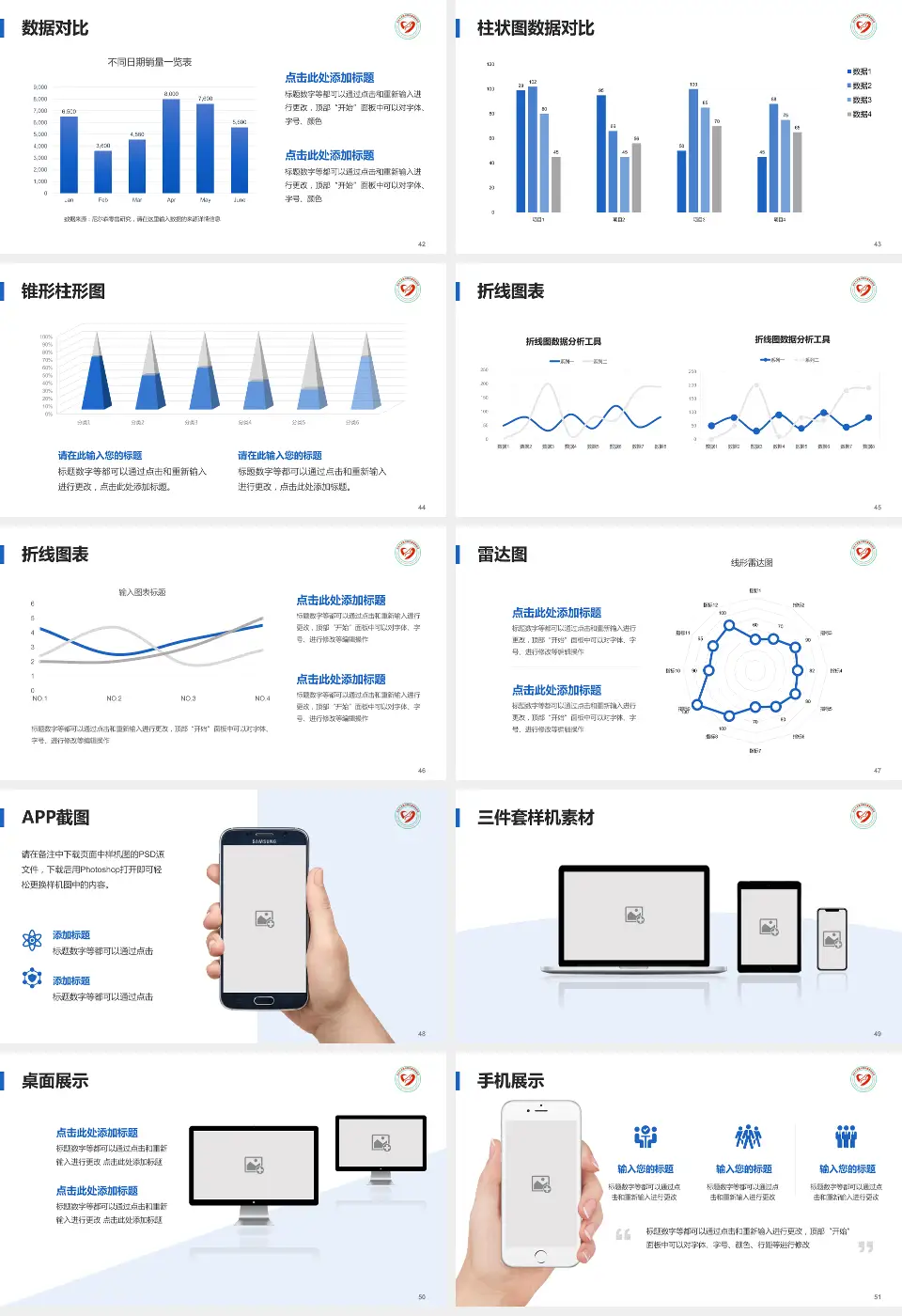 汕头大学医学院附属肿瘤医院医院管理报告PPT模板16:9格式幻灯片预览图6