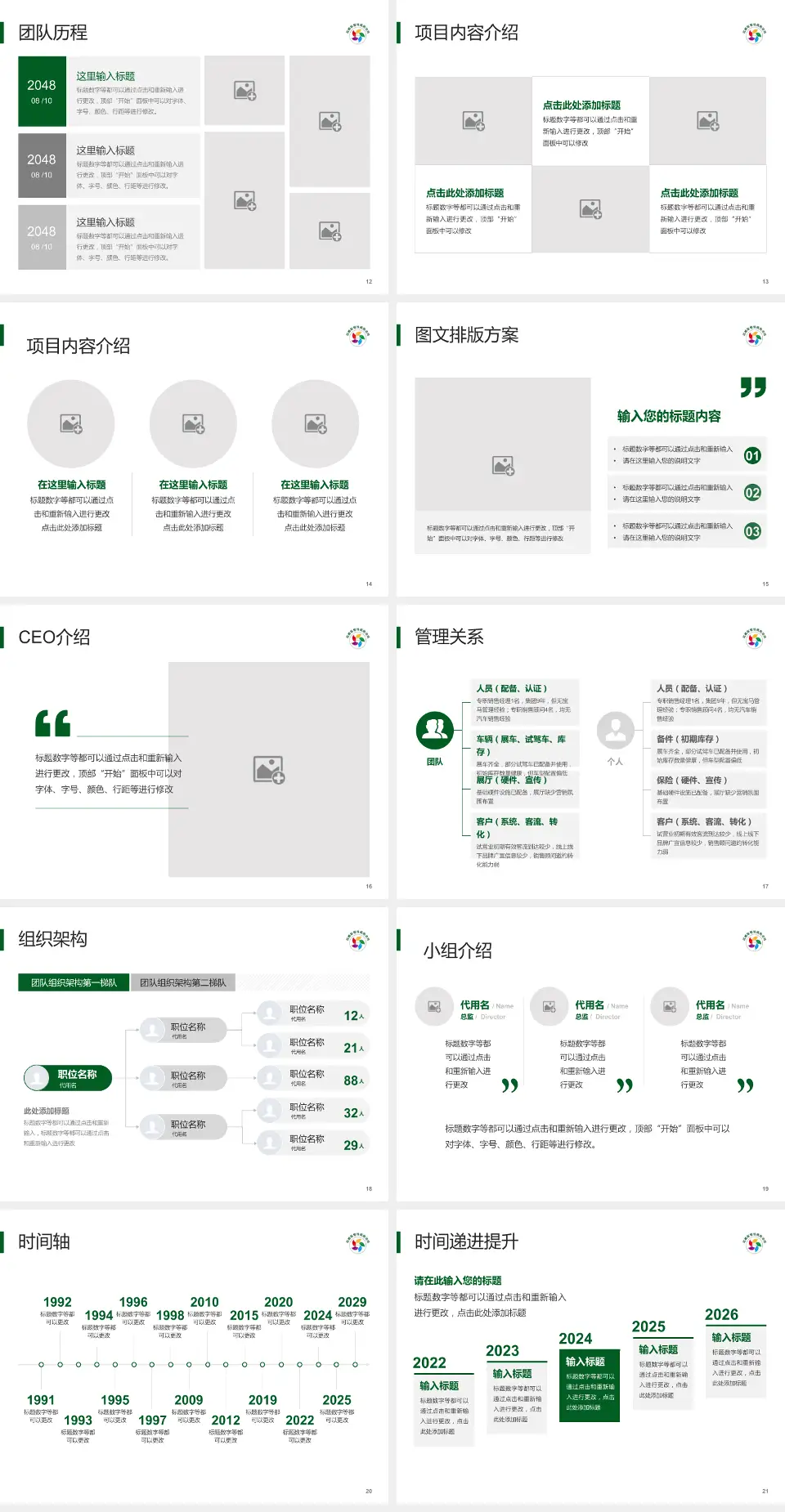 广州市花都区慢性病防治所医院管理报告PPT模板4:3格式幻灯片预览图3