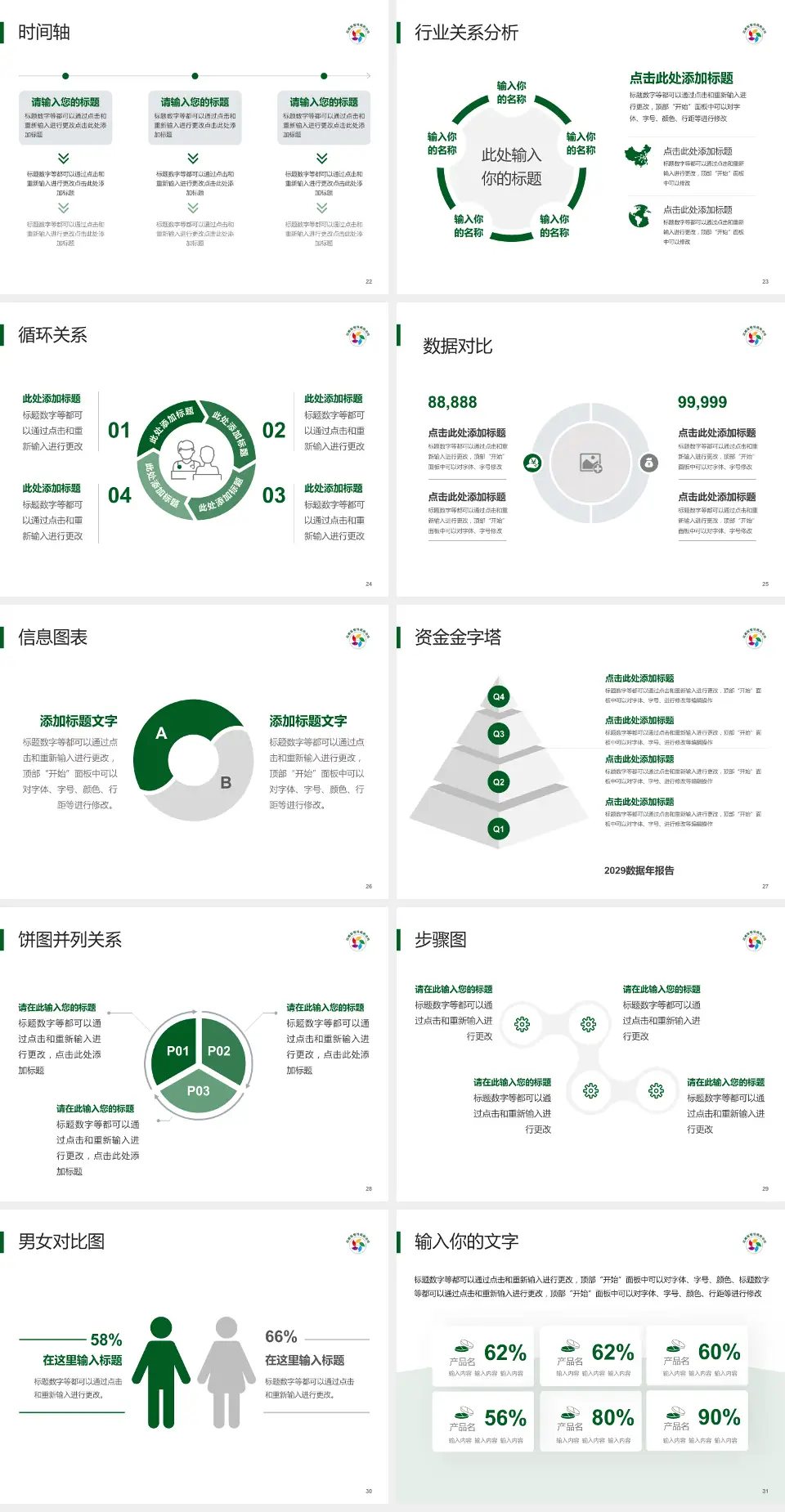 广州市花都区慢性病防治所医院管理报告PPT模板4:3格式幻灯片预览图4