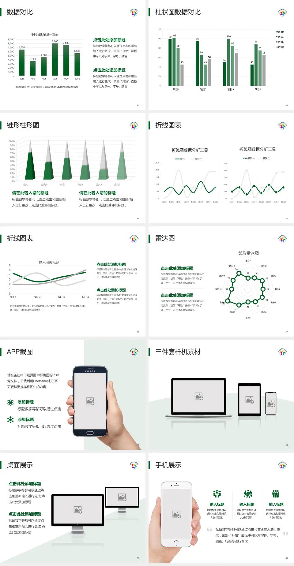 广州市花都区慢性病防治所医院管理报告PPT模板4:3格式幻灯片预览图6