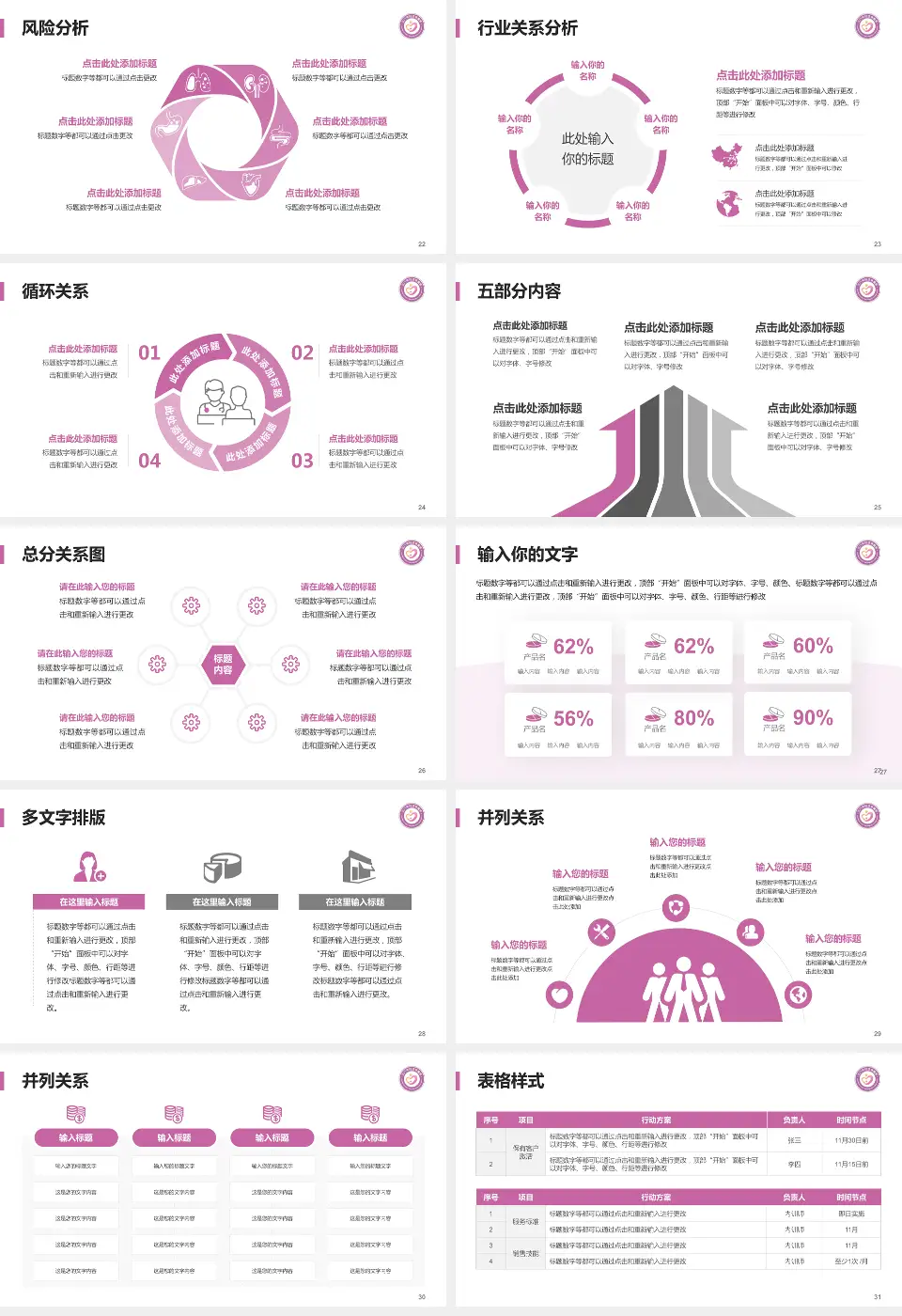 江门市妇幼保健院科室介绍与推广PPT模板16:9格式幻灯片预览图4