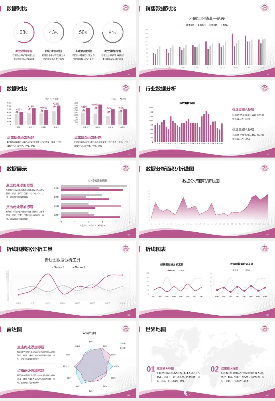 汕头市金平区金园妇幼保健院会议与研讨会PPT模板16:9格式幻灯片预览图5