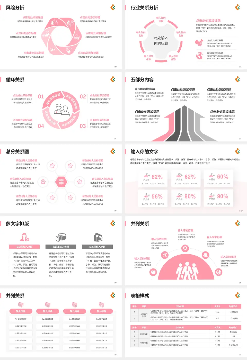 深圳市妇幼保健院科室介绍与推广PPT模板16:9格式幻灯片预览图4