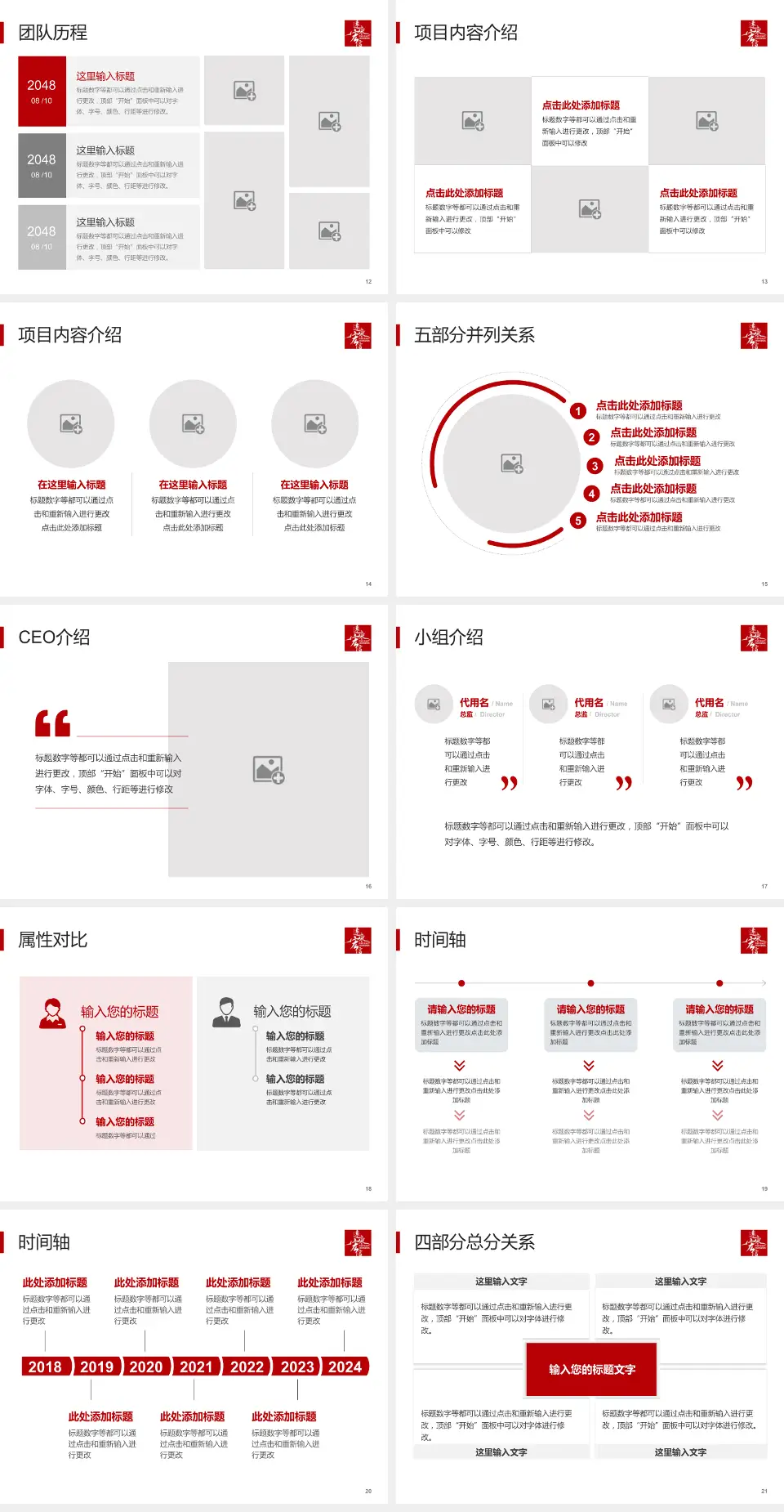 惠州华康医院科研成果展示PPT模板4:3格式幻灯片预览图3