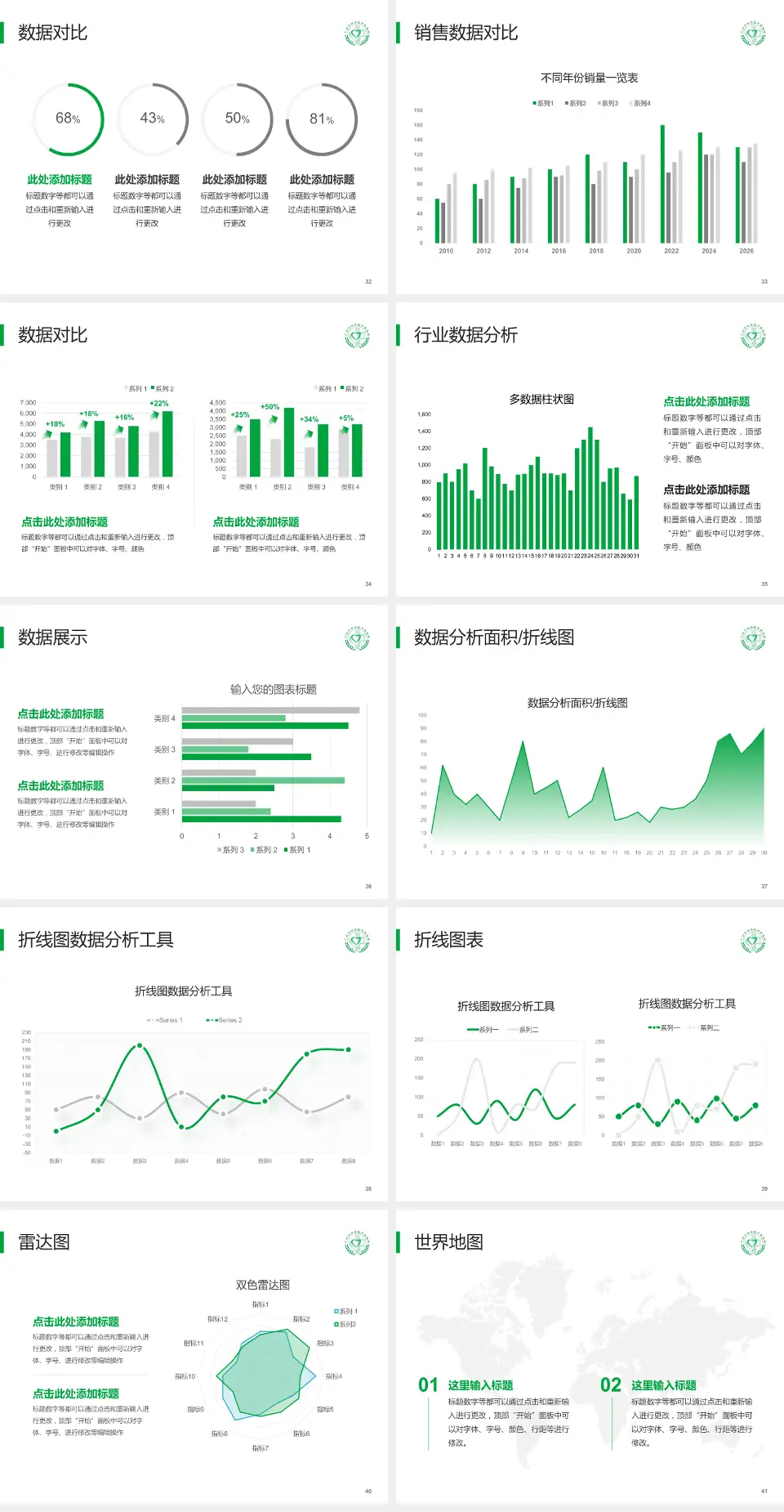 广州市越秀区中医医院会议与研讨会PPT模板4:3格式幻灯片预览图5