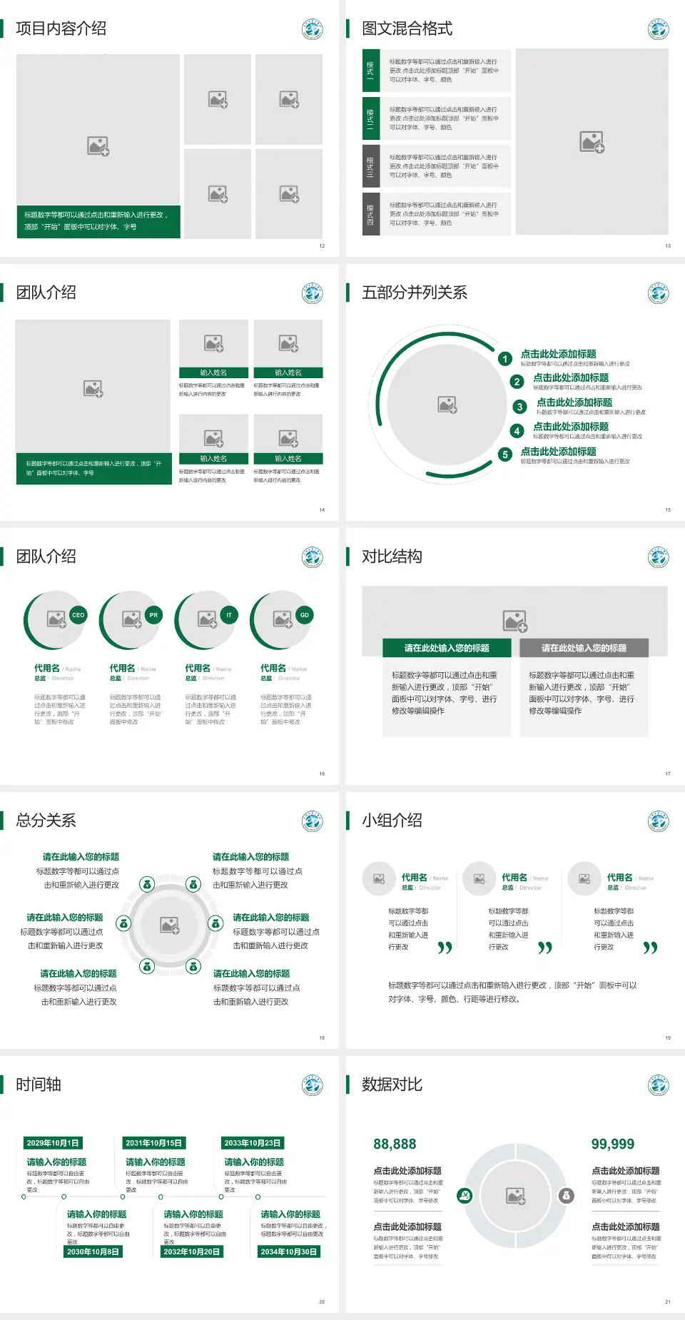 汕头市中心医院医疗知识普及PPT模板4:3格式幻灯片预览图3