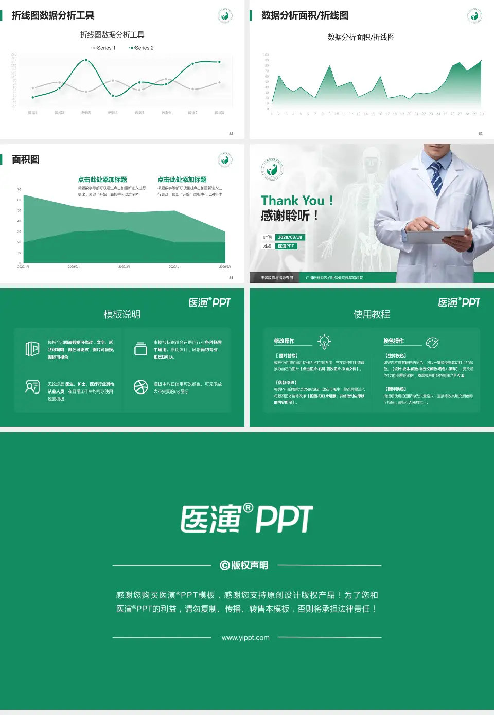 广州市越秀区妇幼保健院越华路总院患者教育与指导PPT模板16:9格式幻灯片预览图7