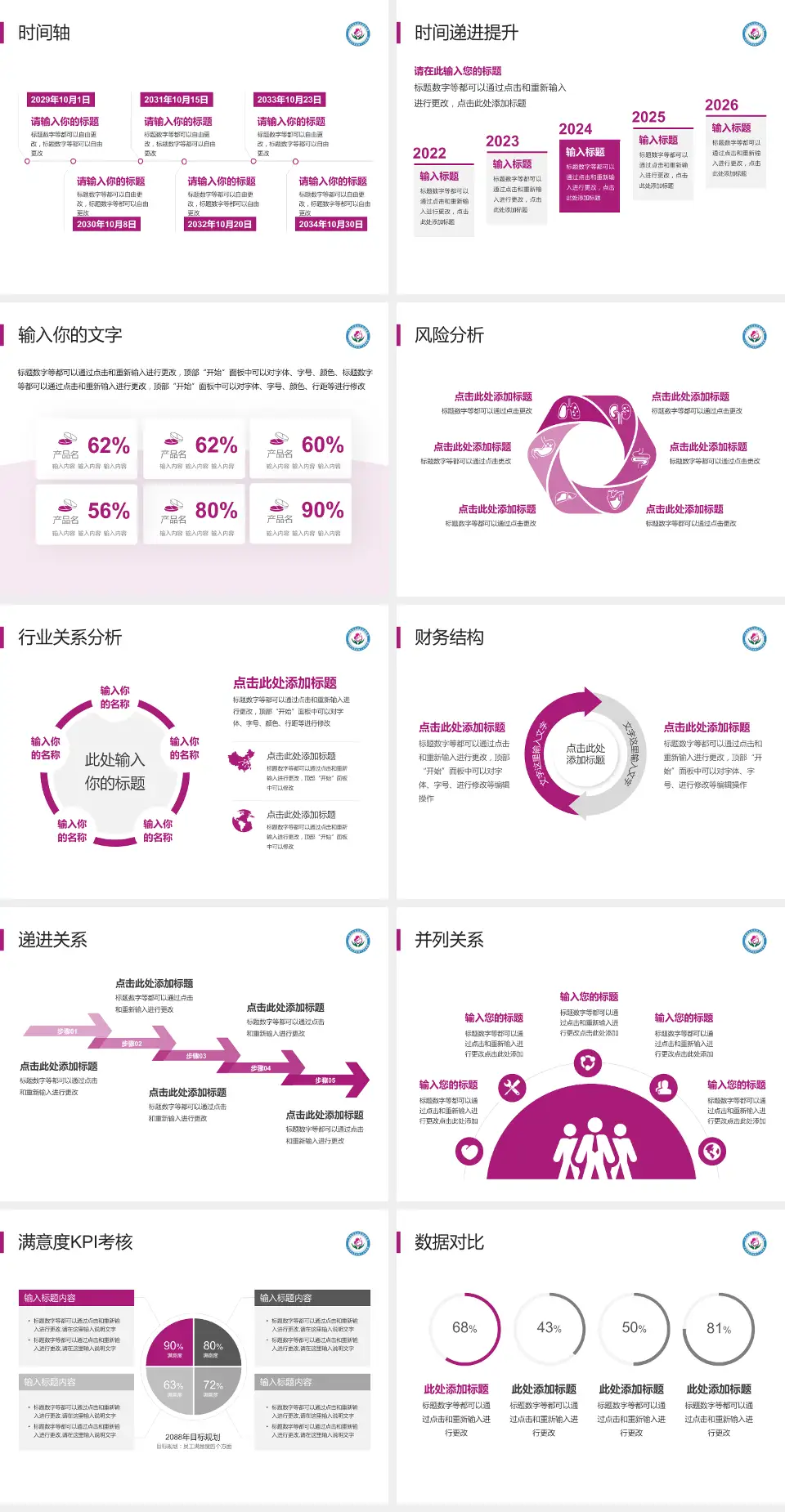 广州市白云区妇幼保健院病例分享与讨论PPT模板4:3格式幻灯片预览图3