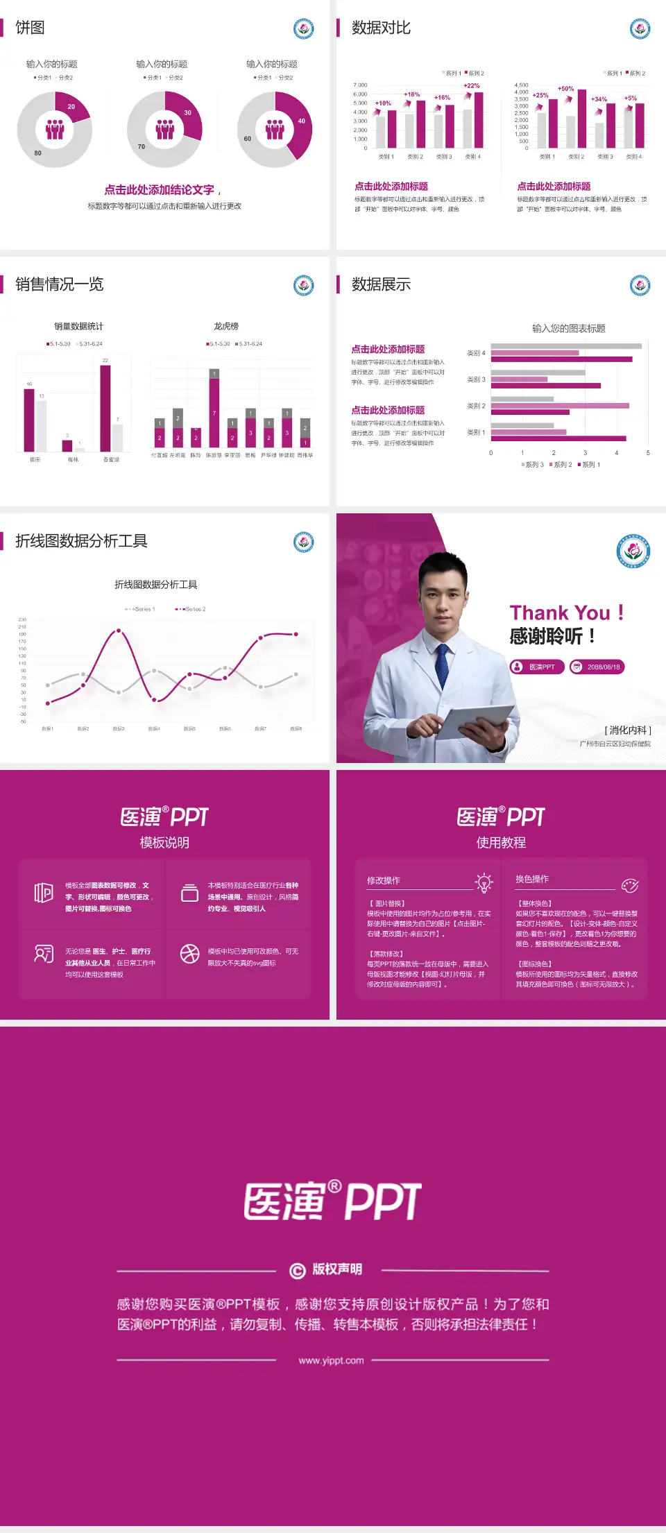 广州市白云区妇幼保健院病例分享与讨论PPT模板4:3格式幻灯片预览图4