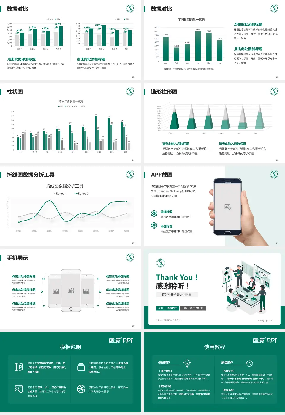 广州市白云区石井人民医院财务与预算报告PPT模板16:9格式幻灯片预览图4