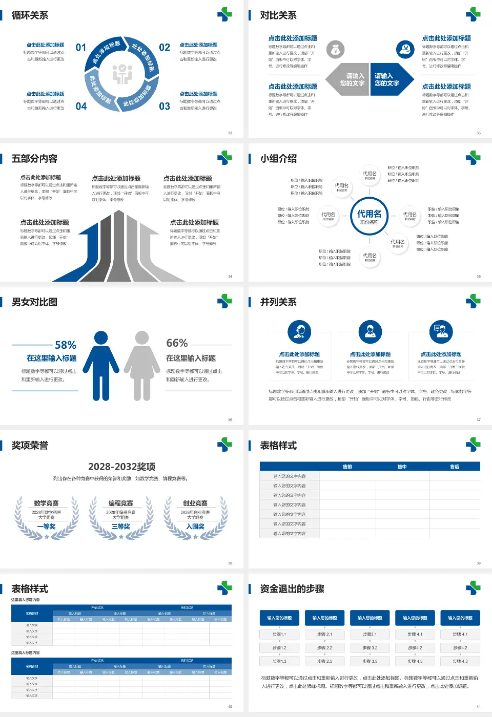 广州开发区医院医院简介/日常通用PPT模板16:9格式幻灯片预览图5