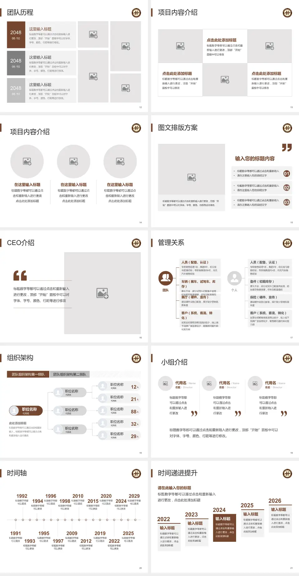 惠州市中心人民医院医院管理报告PPT模板4:3格式幻灯片预览图3