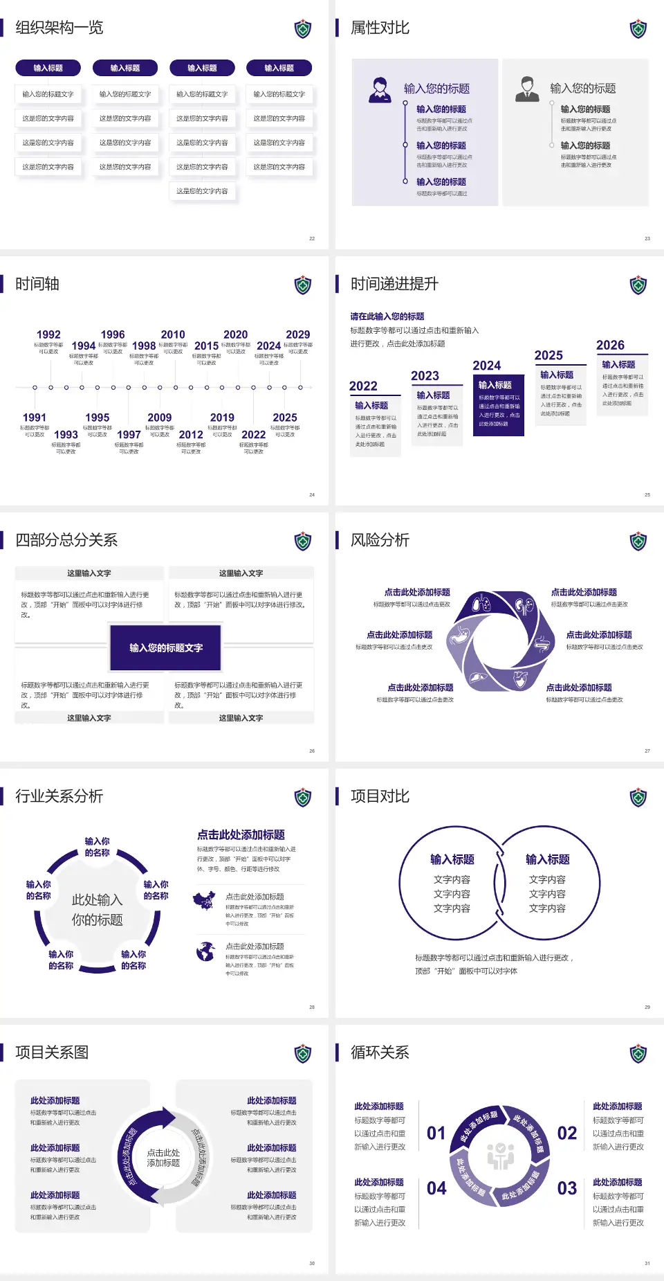 武警广东总队医院医疗行业比赛专用PPT模板4:3格式幻灯片预览图4