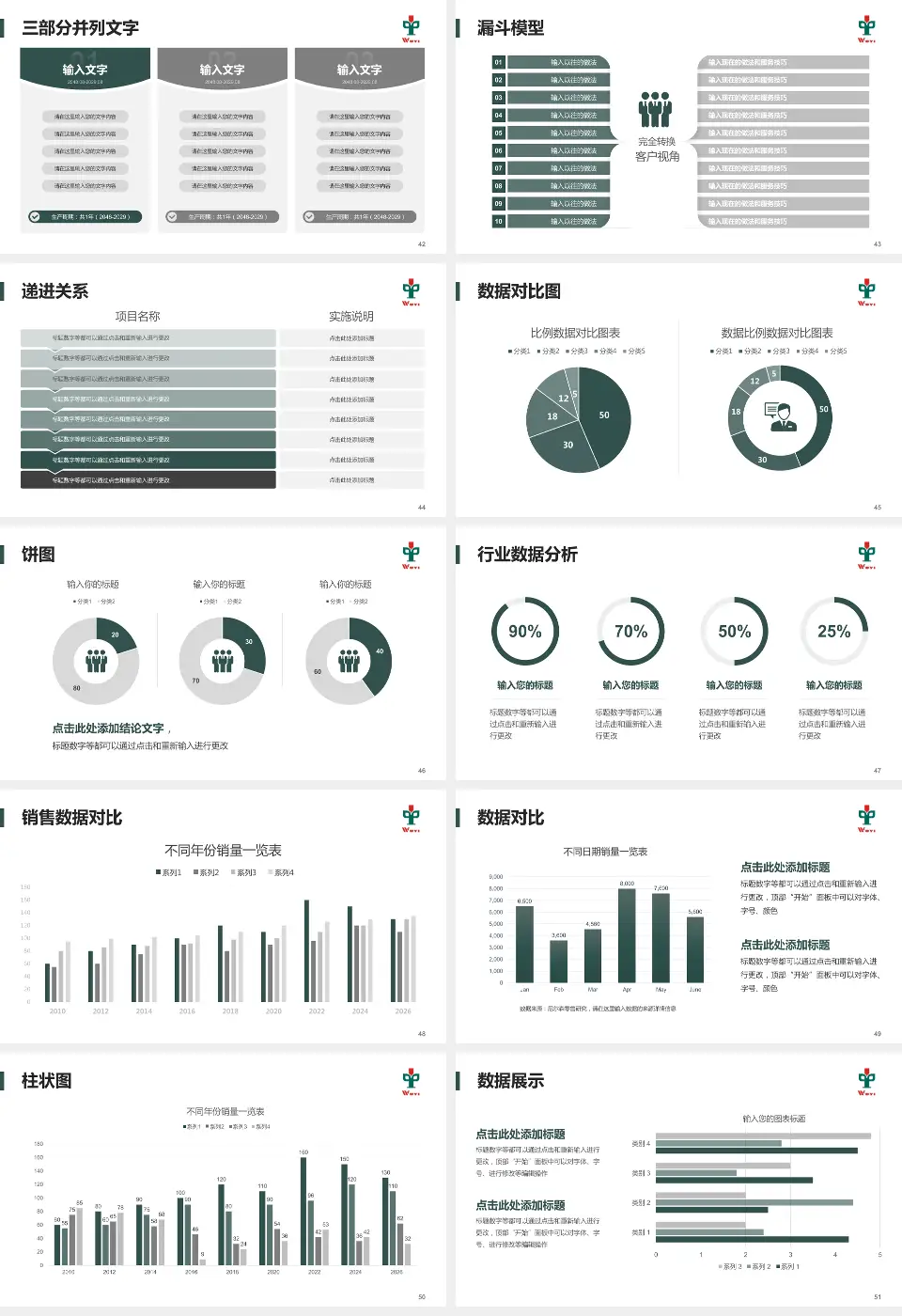 江门市五邑中医院患者教育与指导PPT模板16:9格式幻灯片预览图6