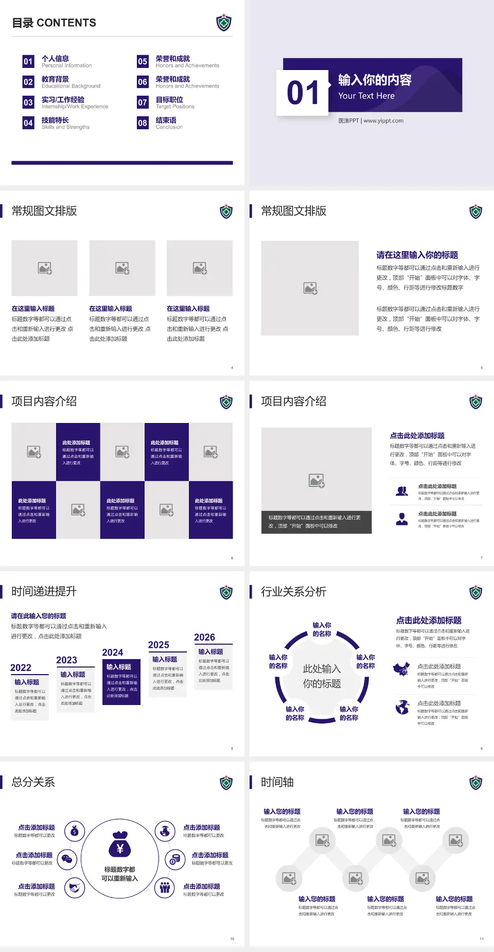 武警广东总队医院财务与预算报告PPT模板4:3格式幻灯片预览图2