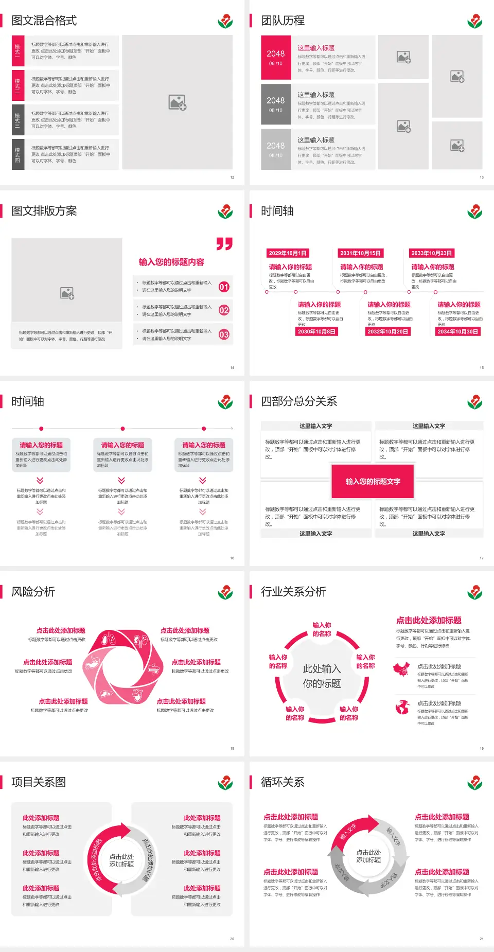 惠州市第二妇幼保健院（江北分院）项目申请与汇报PPT模板4:3格式幻灯片预览图3