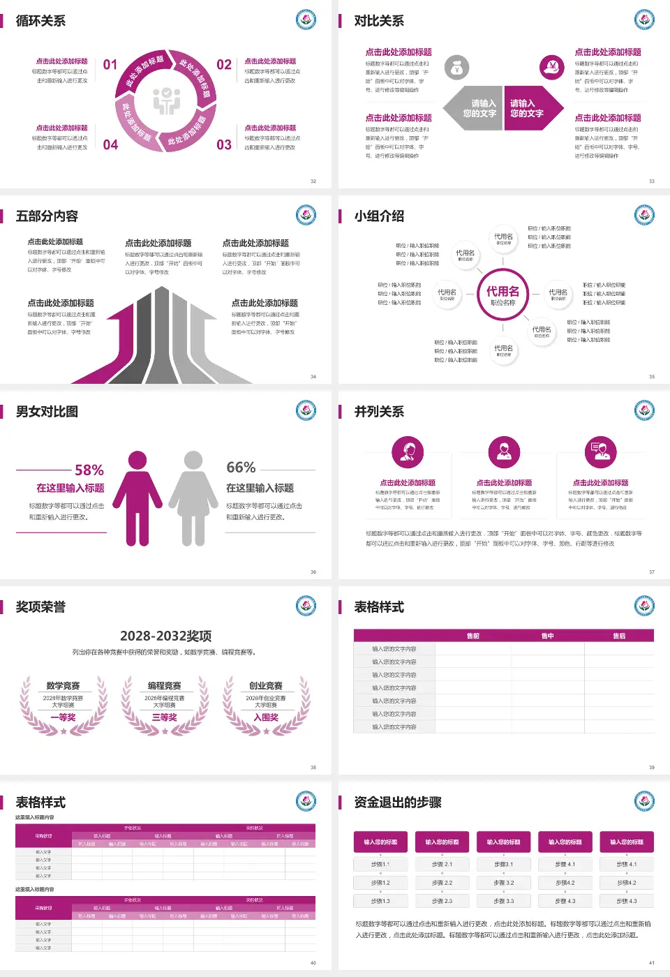 广州市白云区妇幼保健院医院简介/日常通用PPT模板16:9格式幻灯片预览图5