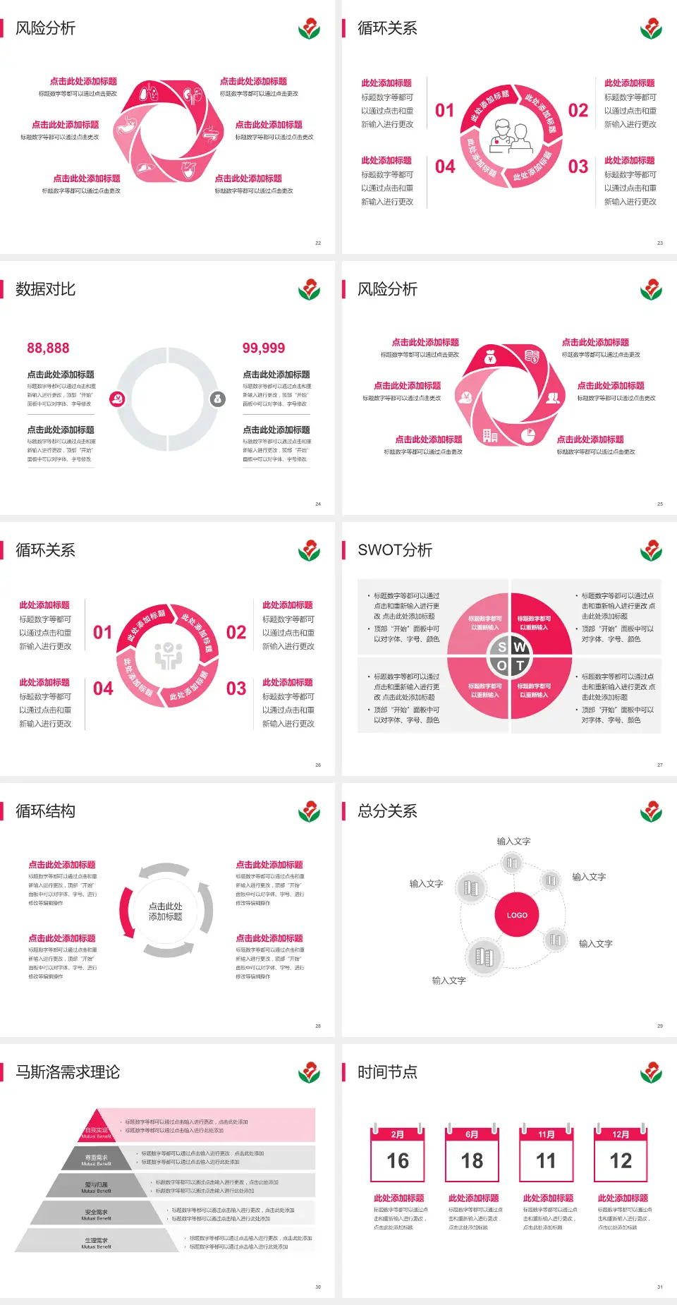 惠州市第二妇幼保健院（江北分院）科研成果展示PPT模板4:3格式幻灯片预览图4