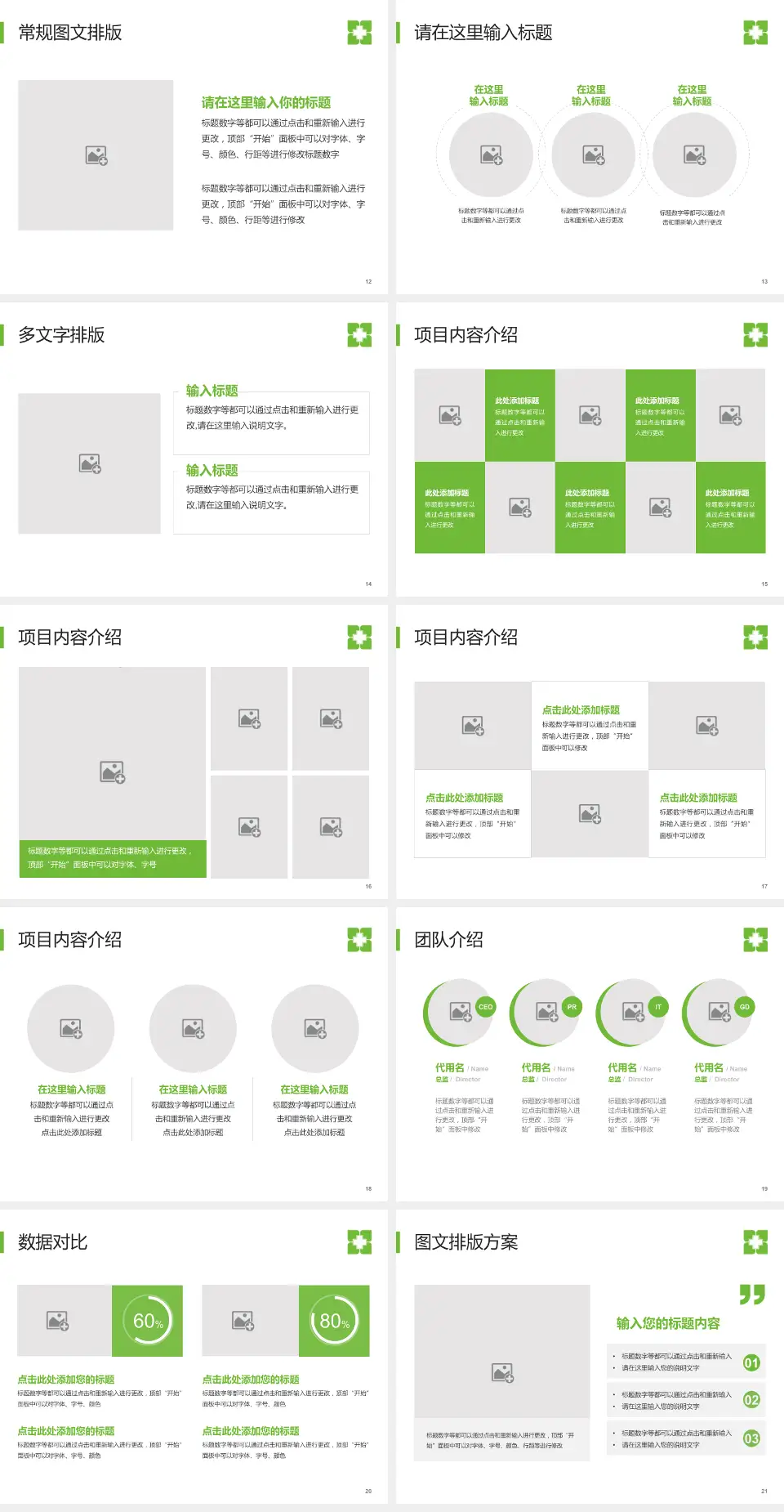 暨南大学附属暨华医院品管圈PDCA演示专用PPT模板4:3格式幻灯片预览图3