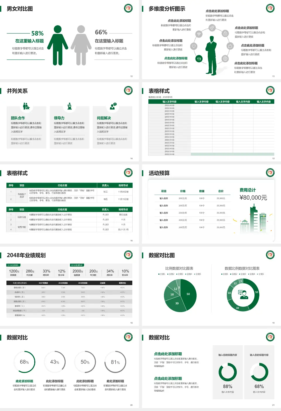 广州市第十二人民医院天河院区财务与预算报告PPT模板16:9格式幻灯片预览图3