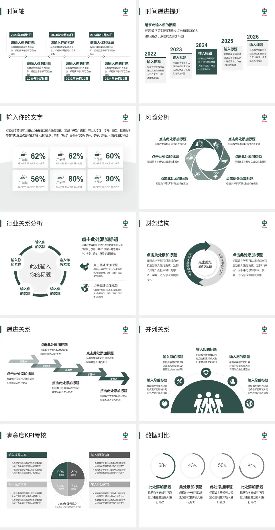 江门市五邑中医院病例分享与讨论PPT模板4:3格式幻灯片预览图3