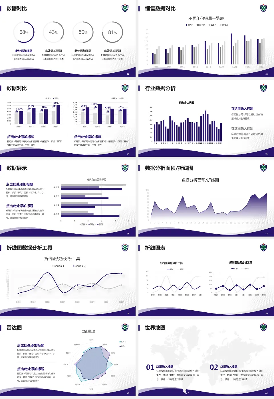 武警广东总队医院会议与研讨会PPT模板16:9格式幻灯片预览图5