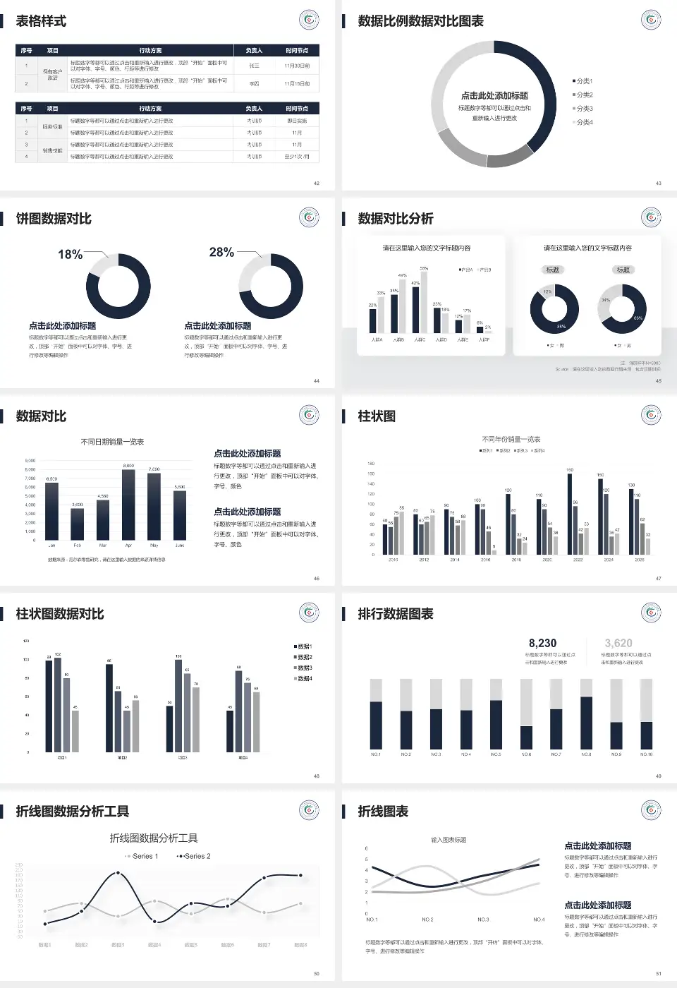 广州市白云区第三人民医院医院简介/日常通用PPT模板16:9格式幻灯片预览图6