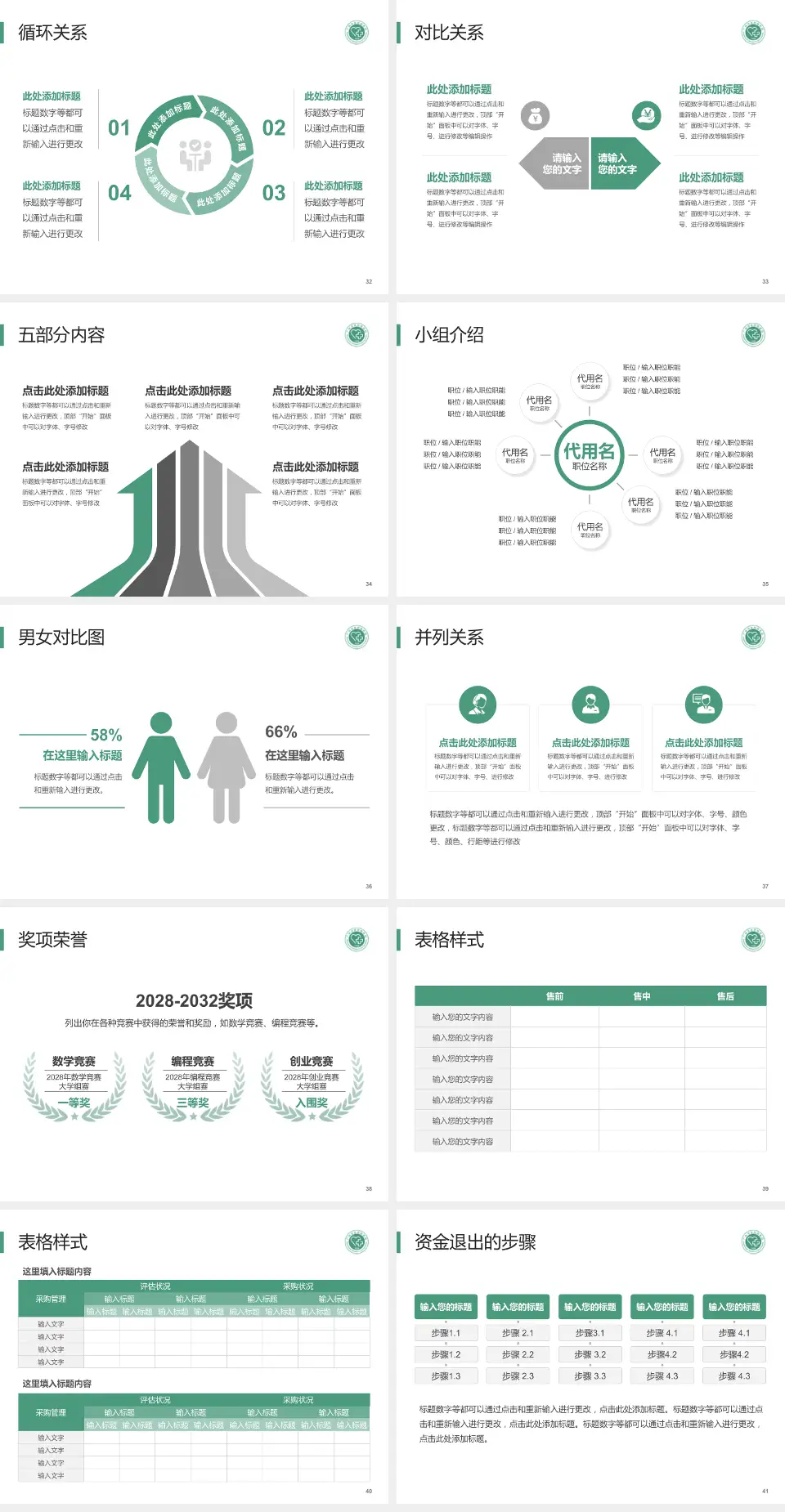 广州市皮肤病医院医院简介/日常通用PPT模板4:3格式幻灯片预览图5